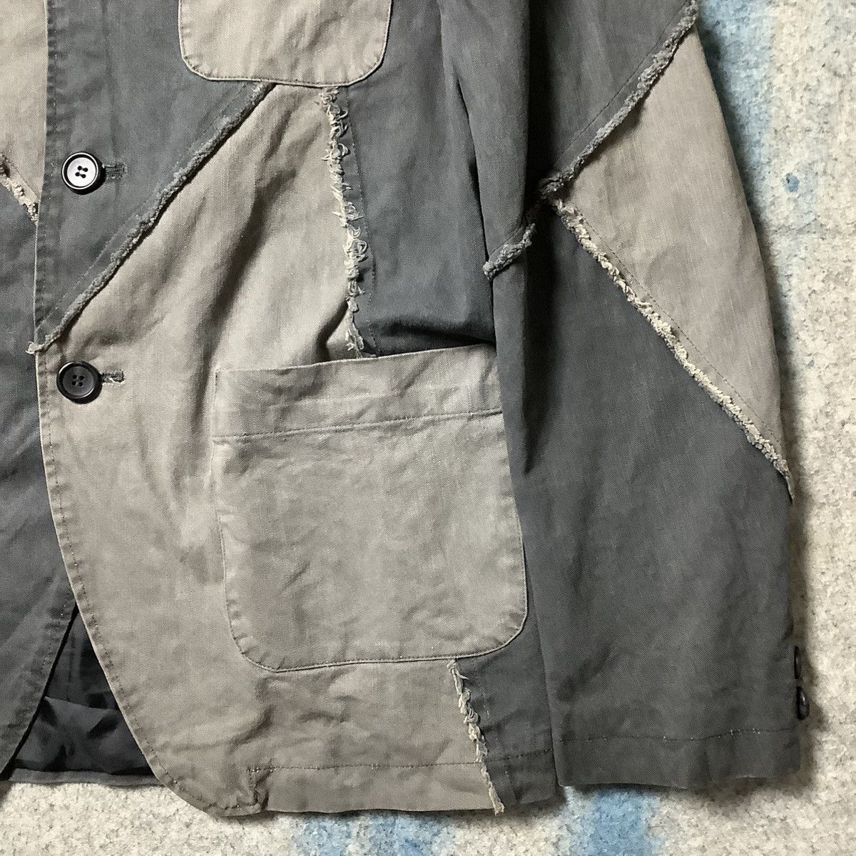 If Six Was Nine × Japanese Brand × Le Grande Bleu (L.G.B.) KAPITAL INSPIRED JACKET SKY CONQUEROR PATCHWORK Size US L / EU 52-54 / 3 - 4 Thumbnail