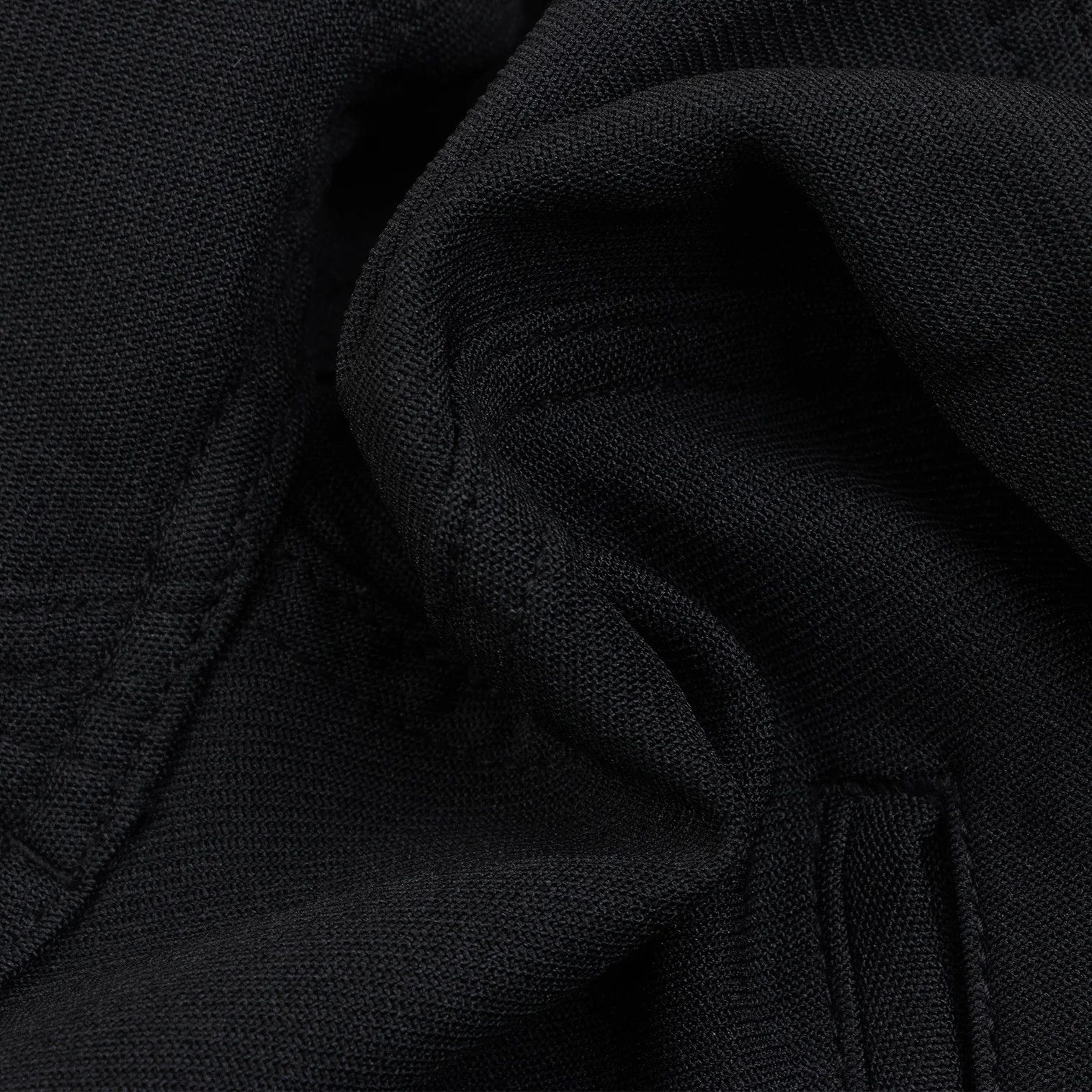 Comme des Garcons Homme Plus Polyester Twist Pants in Black, Size XS Size US 30 / EU 46 - 16 Thumbnail