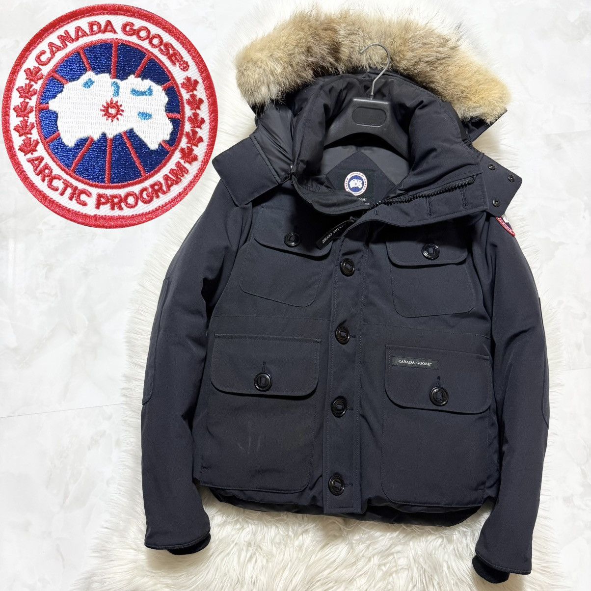 Canada Goose Auth Canada Goose 3WAY Russell Parka Down Jacket with  