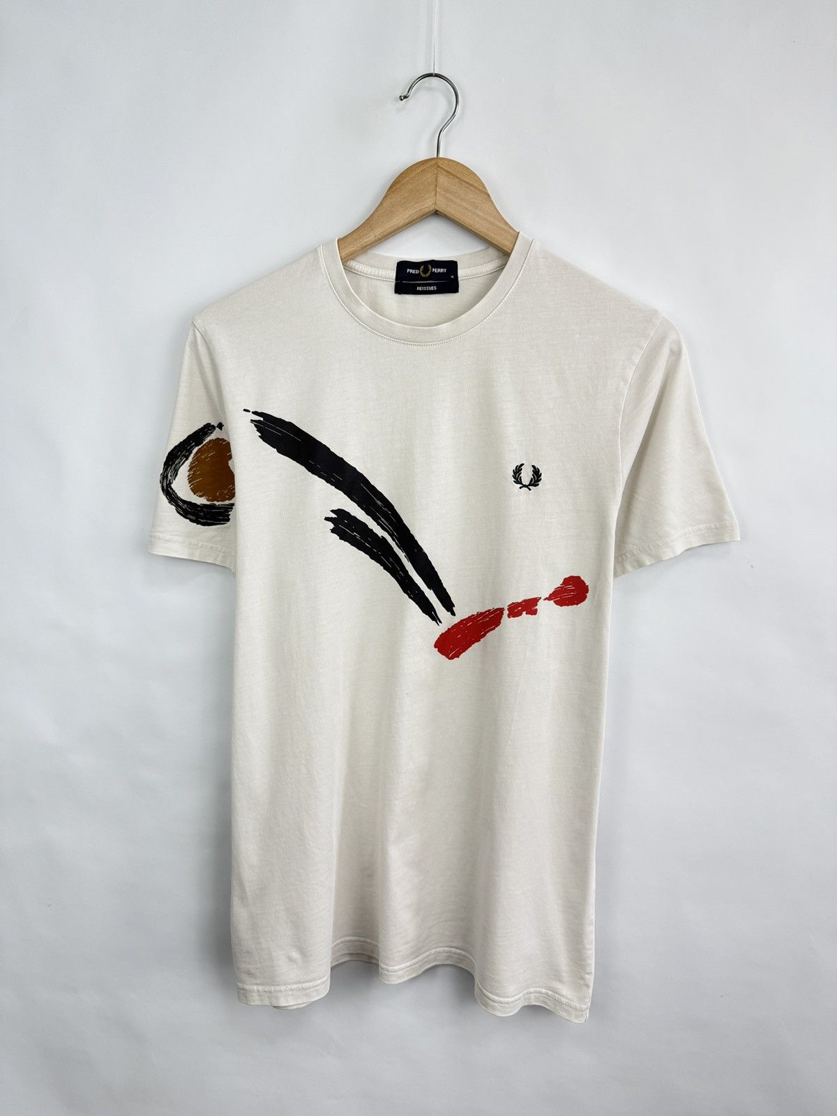 Fred Perry × Vintage 🇺🇸 Vintage Y2K Fred Perry Art T-Shirt Retro Rare Hype Size US M / EU 48-50 / 2 - 4 Thumbnail