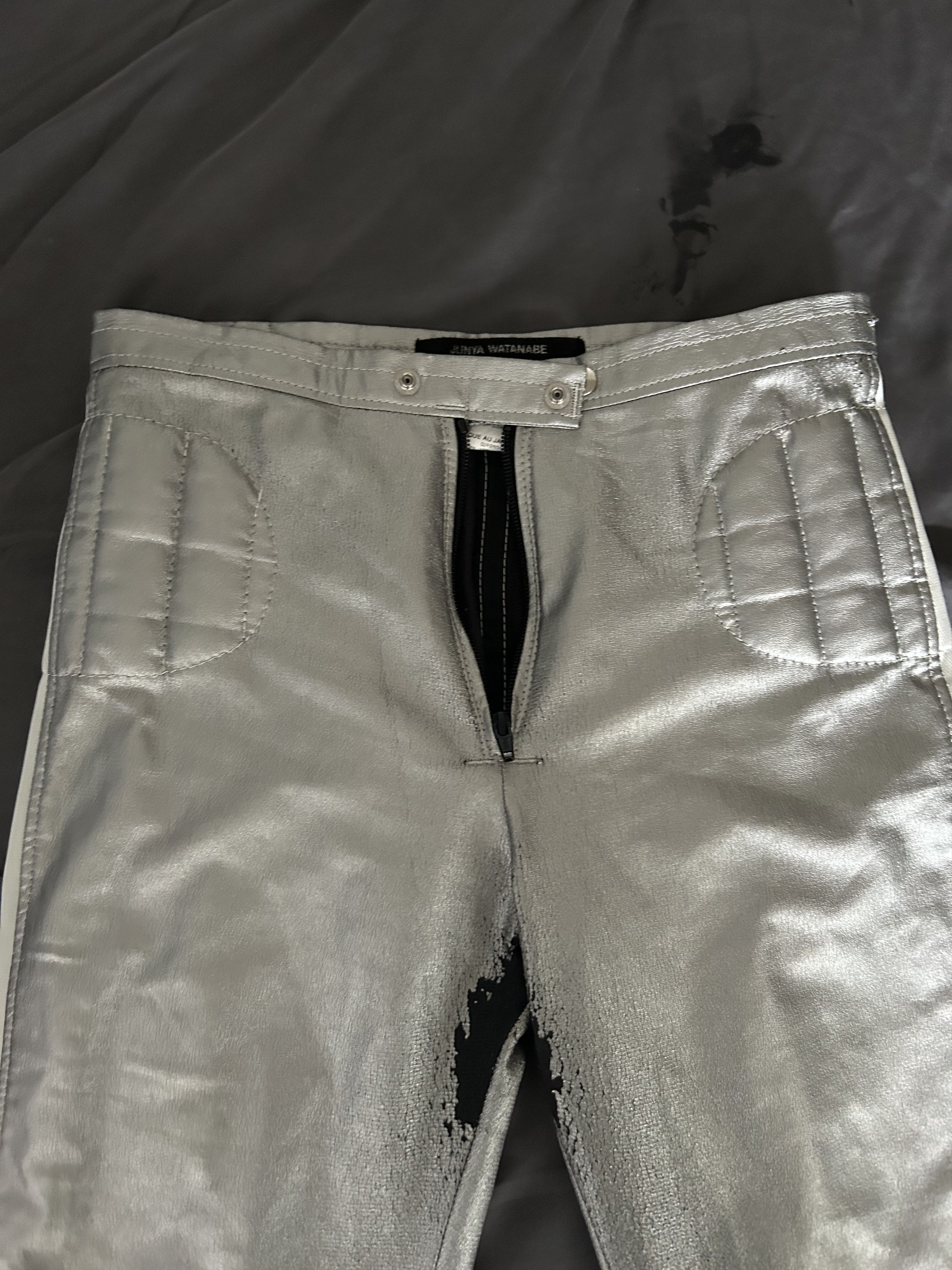 Comme des Garcons Comme des Garçons Silver pants rare Size 26" / US 2 / IT 38 - 6 Thumbnail