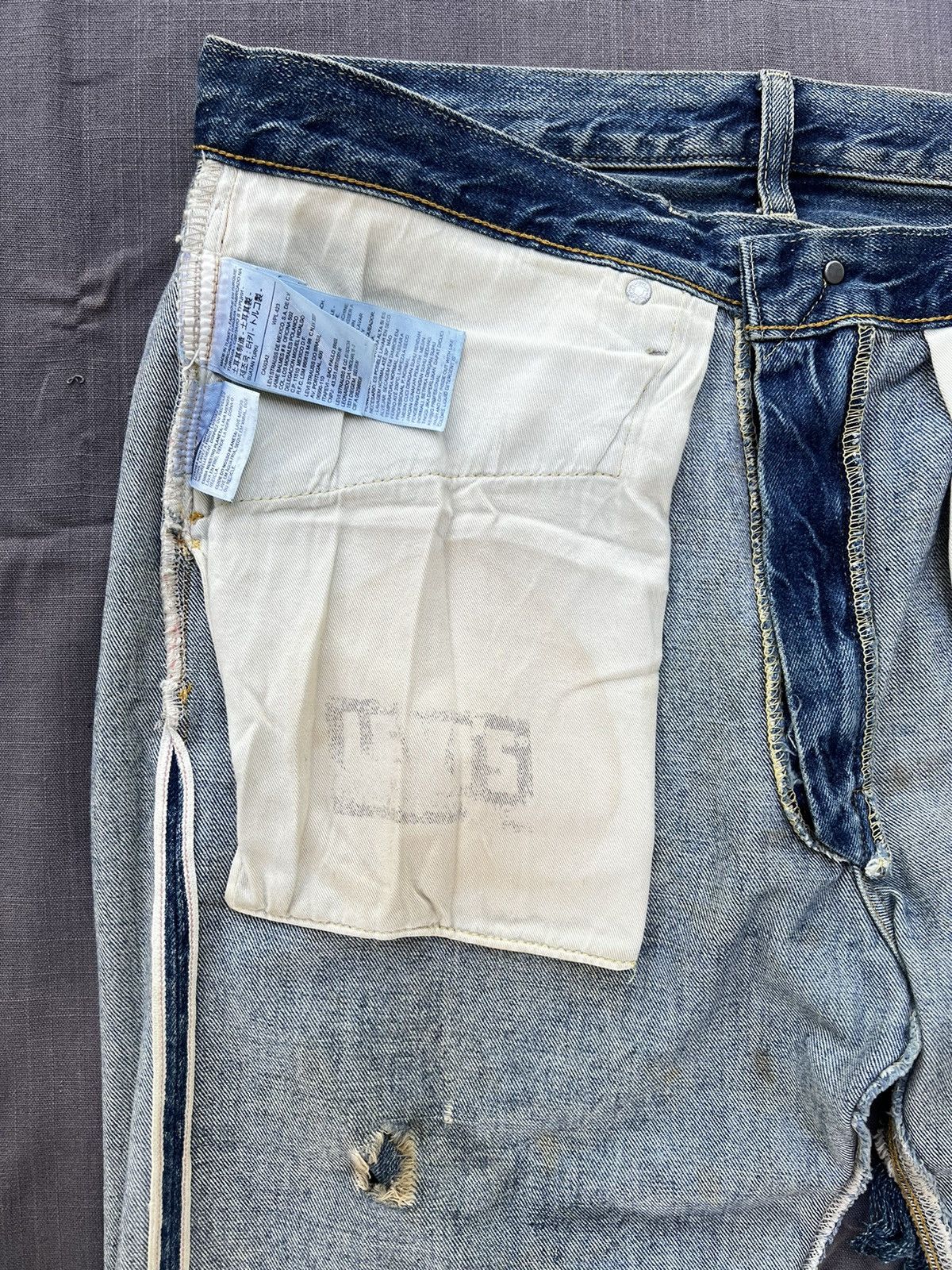 Levi's Vintage Clothing 🔥HOT DROPS🔥 1954 LVC 501Z XX "E" selvedge denim Size US 36 / EU 52 - 24 Thumbnail
