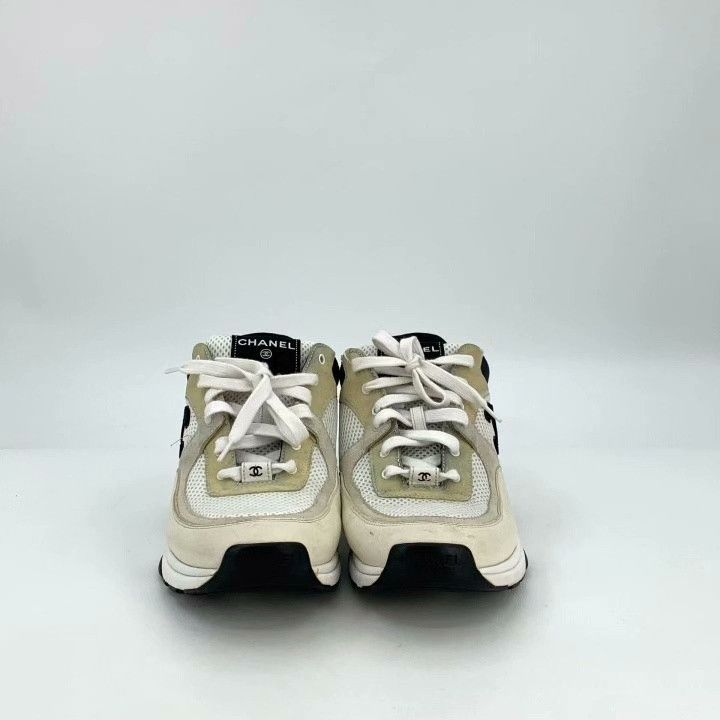 Chanel Chanel Logo Lace-Up Panda Sneakers Size US 9 / EU 42 - 3 Thumbnail