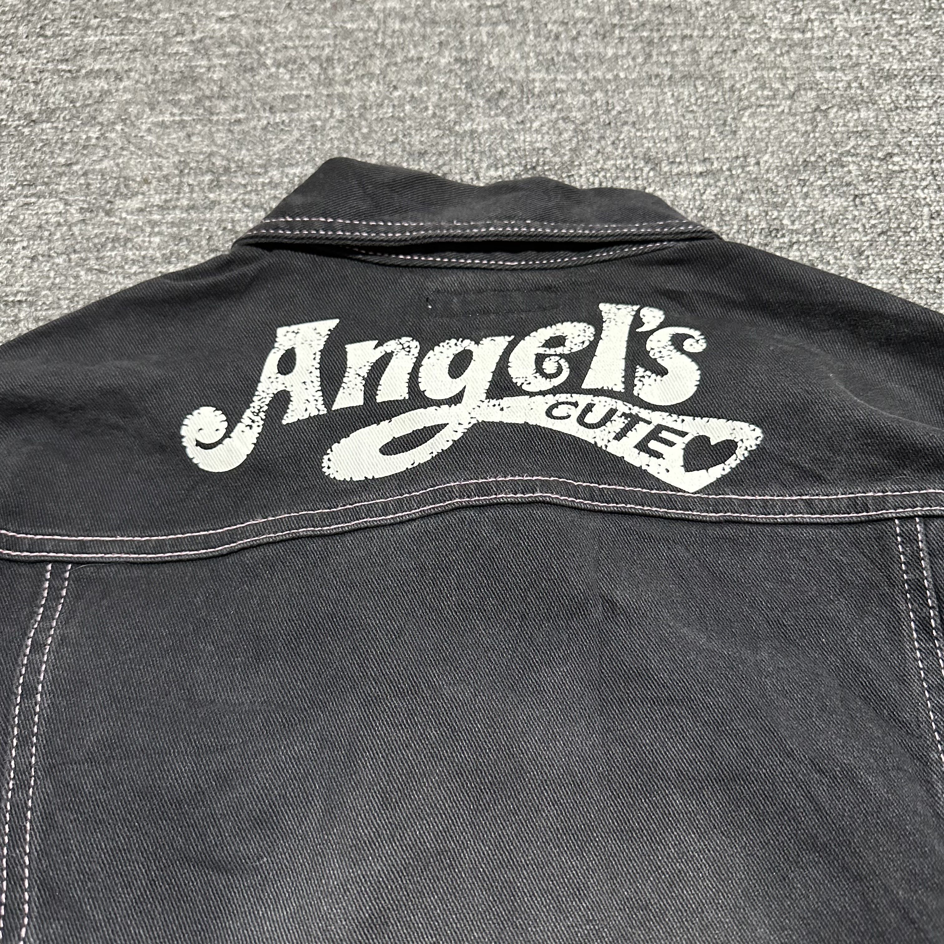Angel Blue Angel Blue Patch Denim Jacket Size L / US 10 / IT 46 - 7 Thumbnail