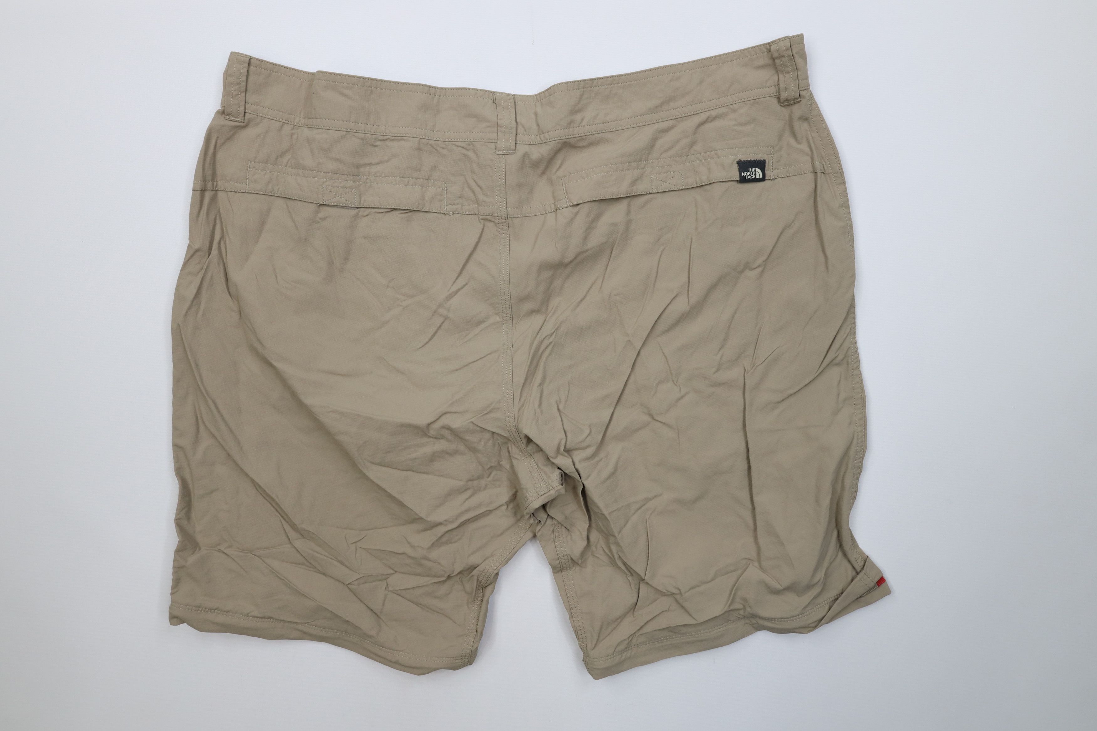 The North Face Vintage Y2K The North Face Spell Out Trekking Shorts Beige Size US 40 / EU 56 - 11 Thumbnail