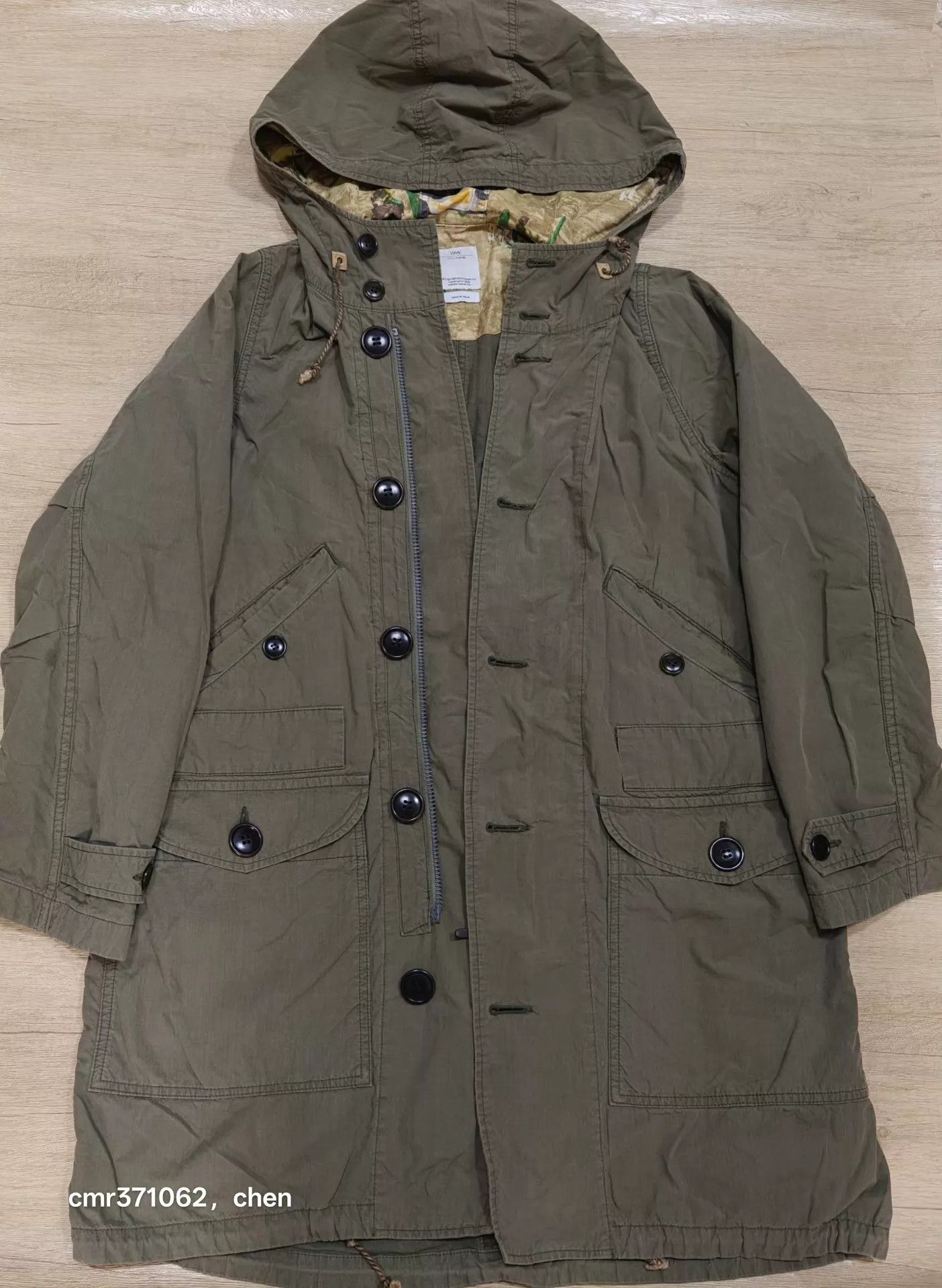 Visvim VISVIM 15SS TOWNSEND COAT W Olive w3 Cotton/Nylon Size L / US 10 / IT 46 - 3 Thumbnail