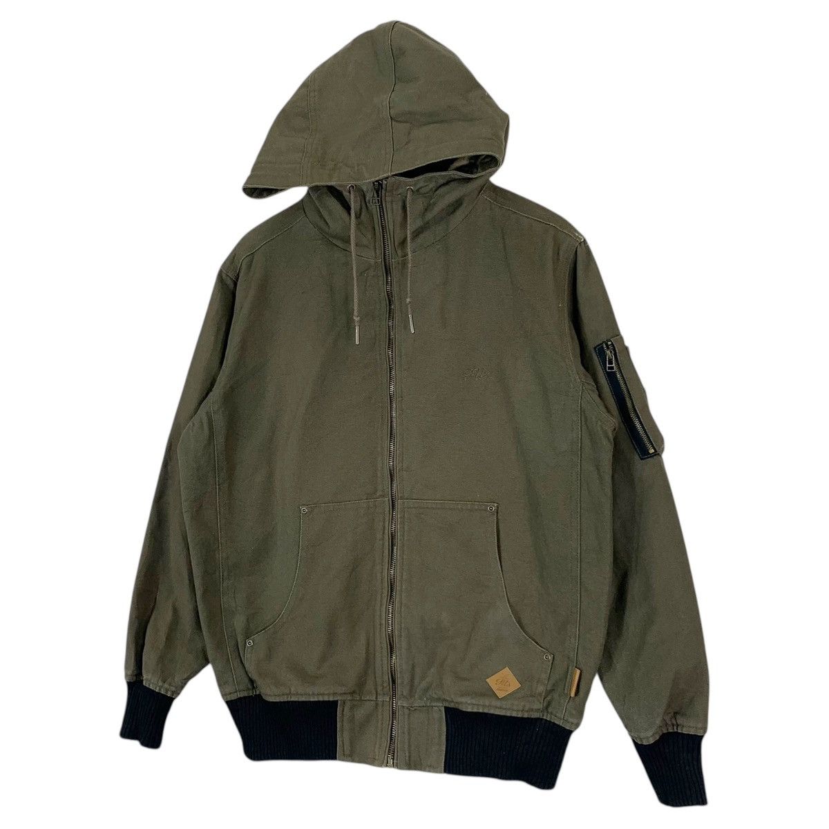 Japanese Brand × Vintage Vintage ILL’S Full Zipper Jacket with Hoodie Size US M / EU 48-50 / 2 - 3 Thumbnail