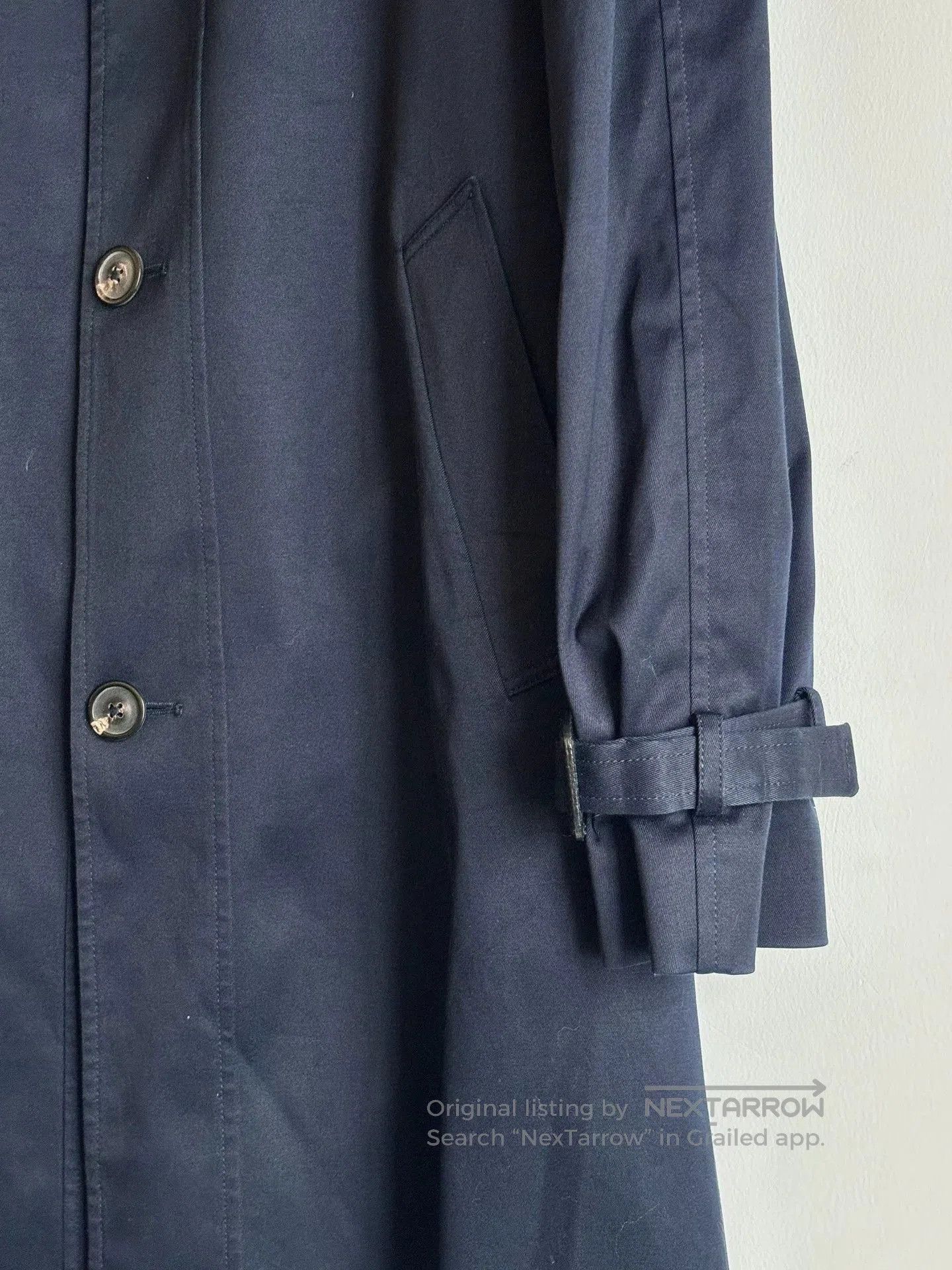 Maison Margiela Black Long Button. Size US M / EU 48-50 / 2 - 4 Thumbnail