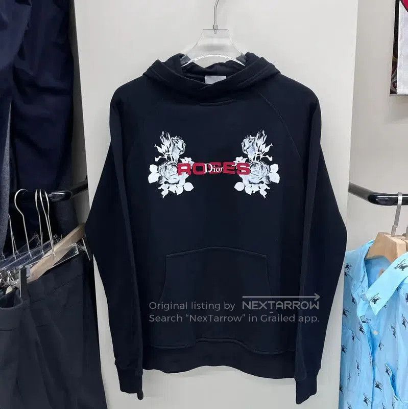 Dior Dior Black Long Sleeve Hoodie for Women . Size S / US 4 / IT 40 - 1 Thumbnail
