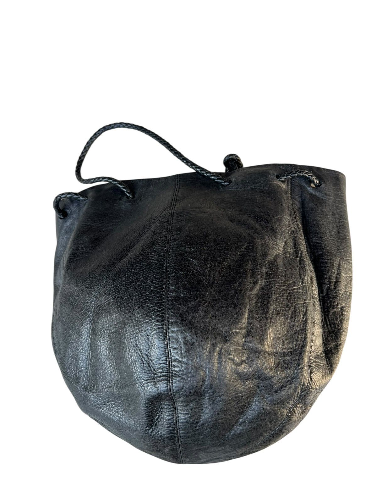 Leather Jurgen Lehl Japan Black Leather Bag Size ONE SIZE - 17 Thumbnail