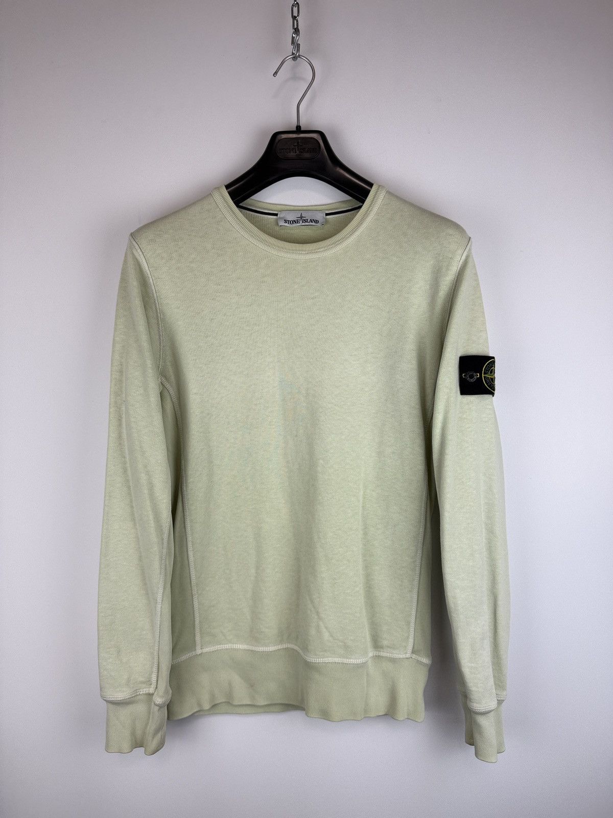 Stone Island Mint green Stone Island sweatshirt Size US S / EU 44-46 / 1 - 1 Thumbnail