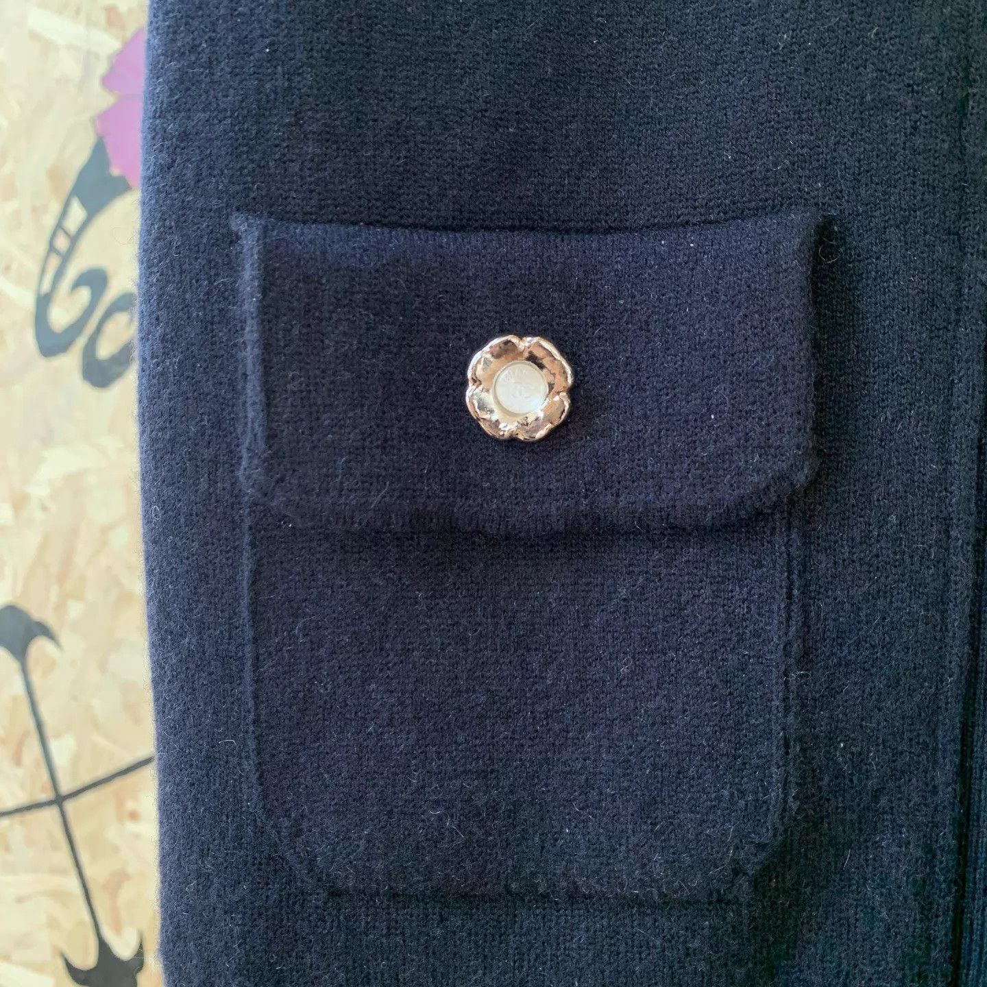 Chanel Chanel 24P Camellia Wool Double-Faced Vest 34 Size XS / US 0-2 / IT 36-38 - 4 Thumbnail