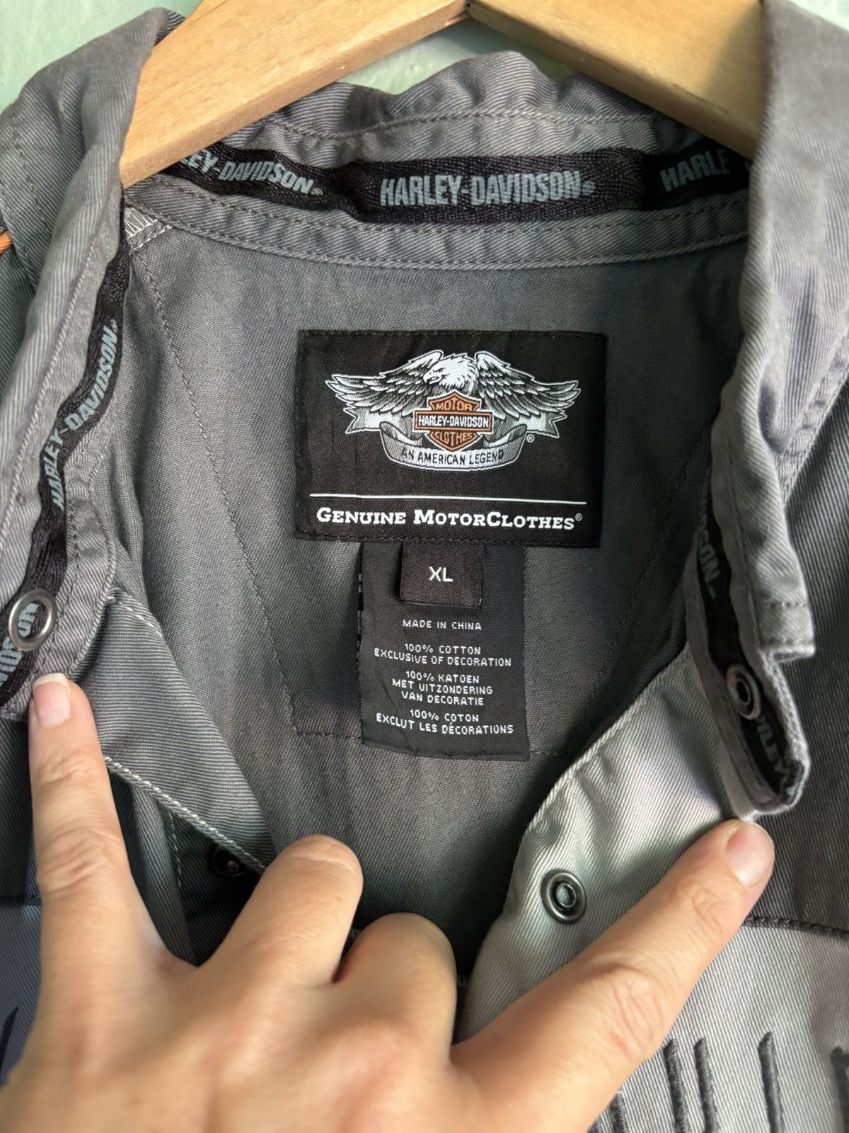 Harley Davidson Harley Davidson button down shirt Size US XL / EU 56 / 4 - 6 Thumbnail