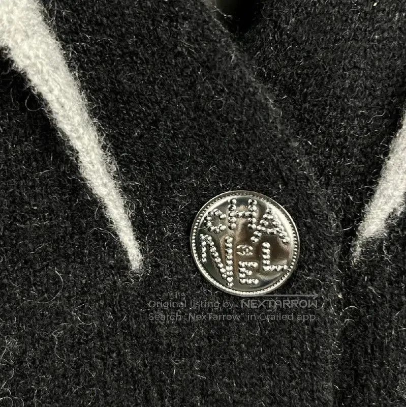 Chanel Chanel Black Polyester Women's Cardigan . Size XS / US 0-2 / IT 36-38 - 4 Thumbnail
