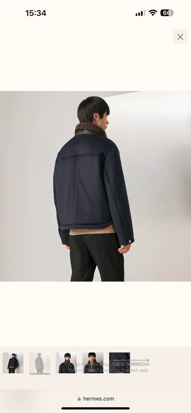 Hermes Hermes Cashmere Crewneck Jacket Size US M / EU 48-50 / 2 - 4 Thumbnail
