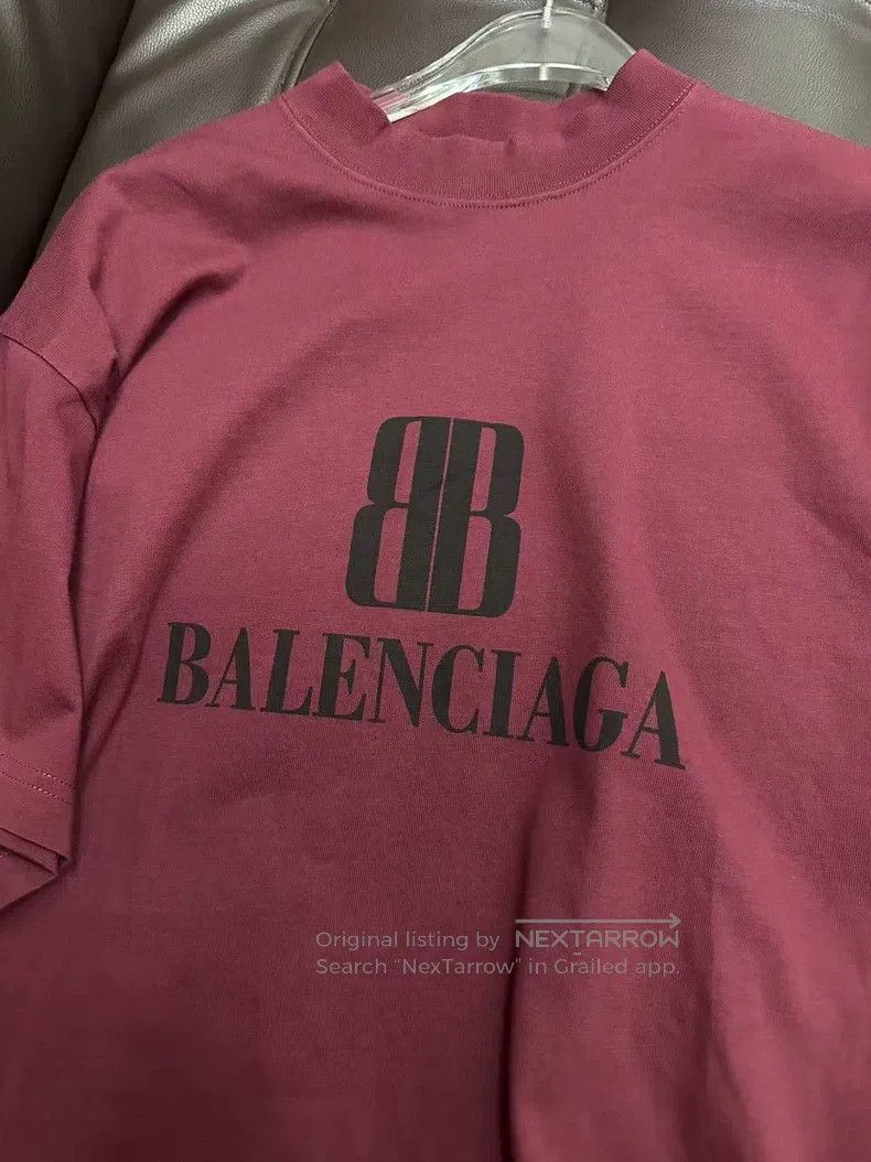 Balenciaga Balenciaga Double B Letter Print Short-sleeve T-Shirt, Siz Size US XS / EU 42 / 0 - 2 Thumbnail