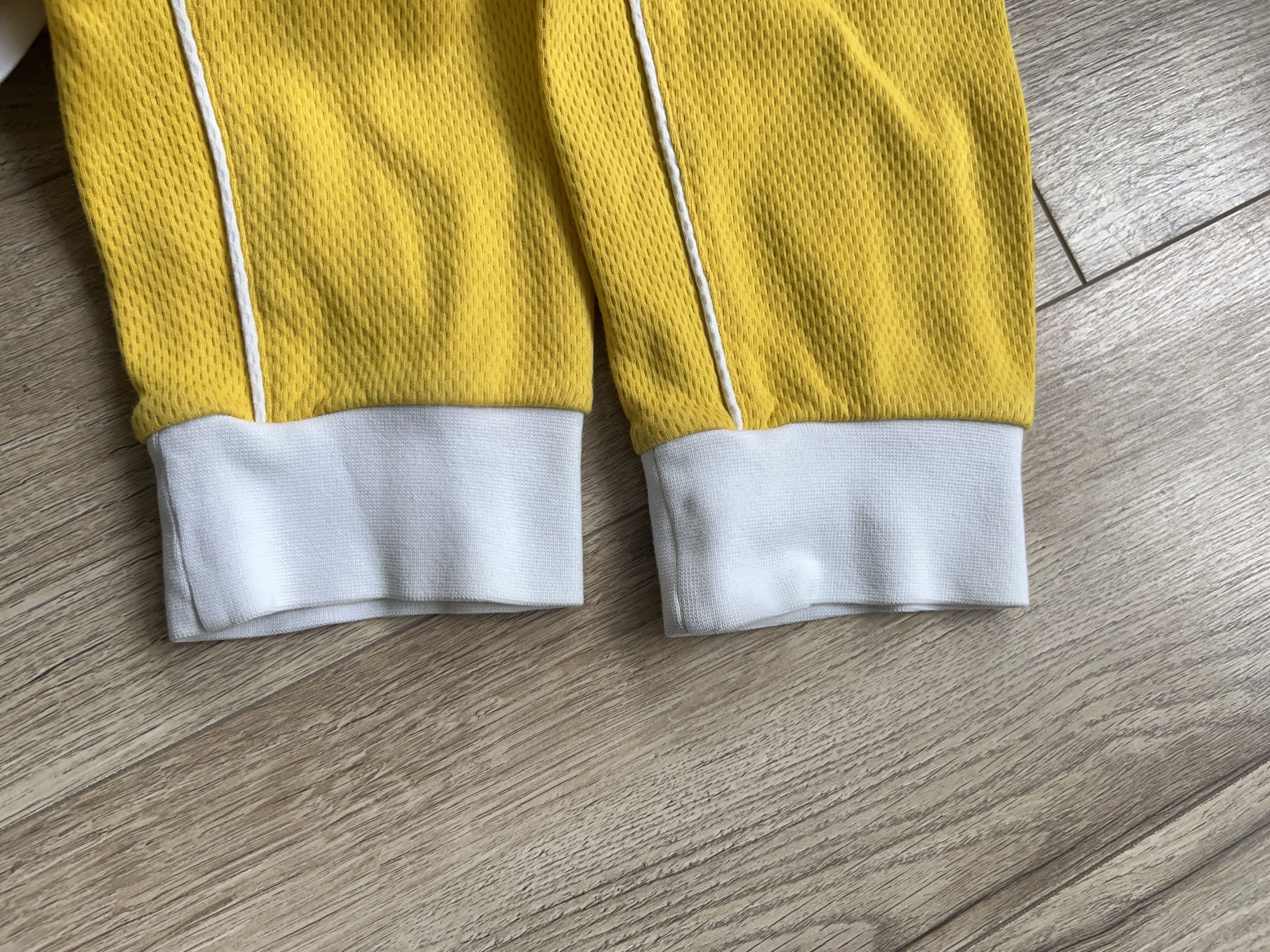 Nike Mens Brazil #10 RONALDINHO Yellow Track Jacket Zip Sweater Size US XXL / EU 58 / 5 - 11 Thumbnail