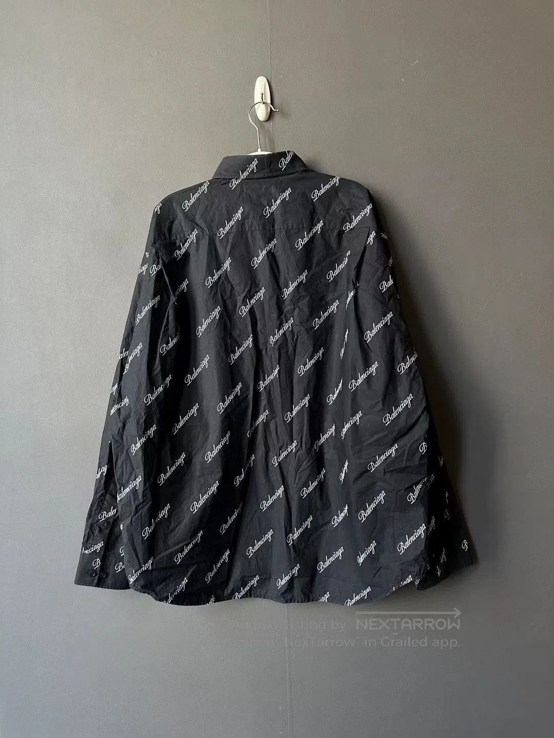 Balenciaga Balenciaga full logo shirt. Size US XS / EU 42 / 0 - 2 Thumbnail