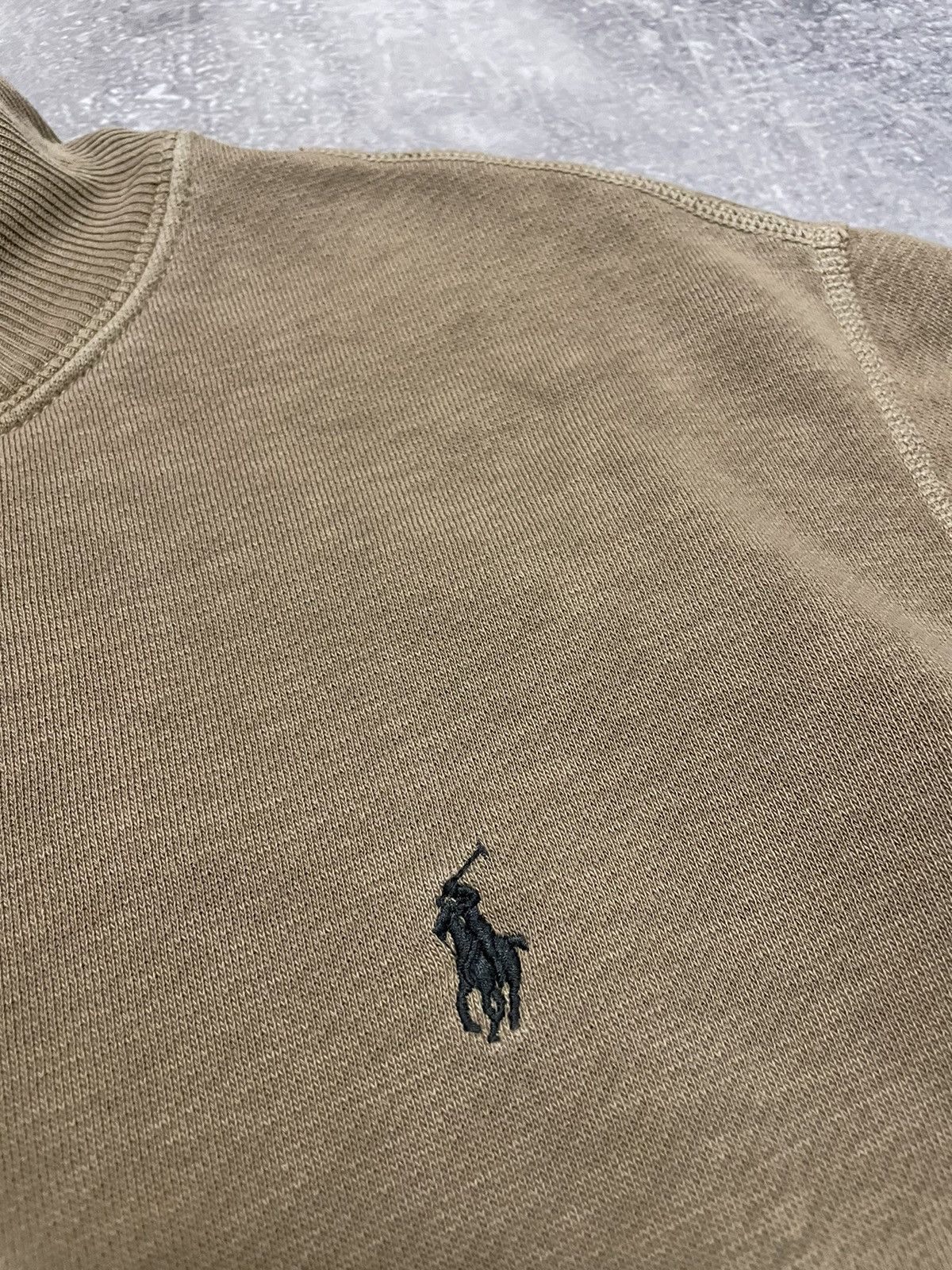 Polo Ralph Lauren Vintage Polo Ralph Lauren Button Up Sweatshirt Brown 90s Size US L / EU 52-54 / 3 - 6 Thumbnail