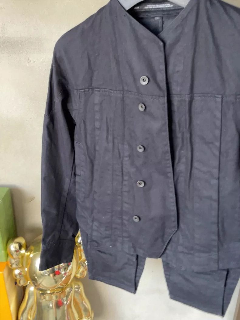 Julius julius Dark avant-garde denim jacket 2504-Nextarrow Size US S / EU 44-46 / 1 - 5 Thumbnail