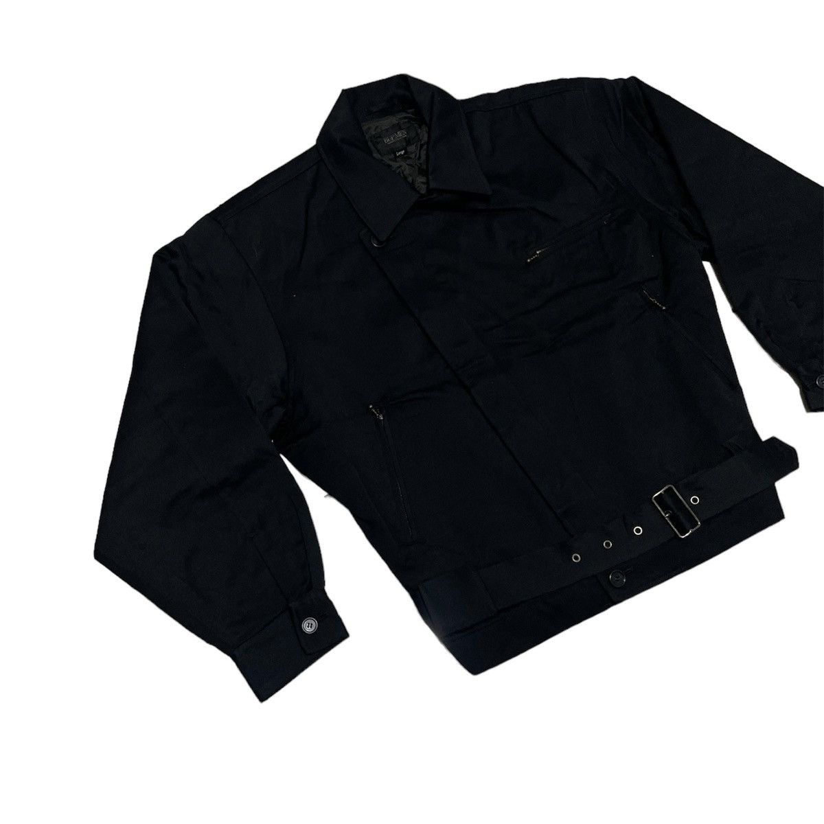 Issey Miyake × Japanese Brand Assymetrical Bomber Jacket Size US M / EU 48-50 / 2 - 3 Thumbnail