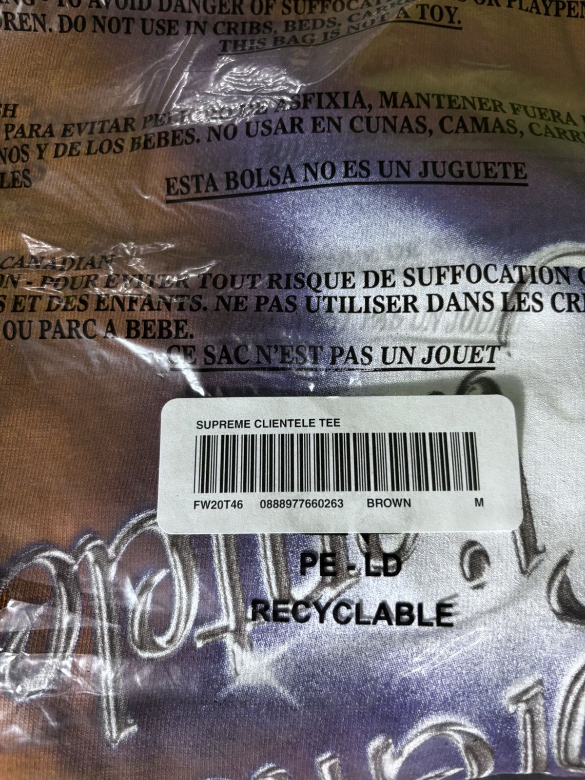 Hypebeast SUPREME CLIENTELE TEE Size US M / EU 48-50 / 2 - 6 Thumbnail