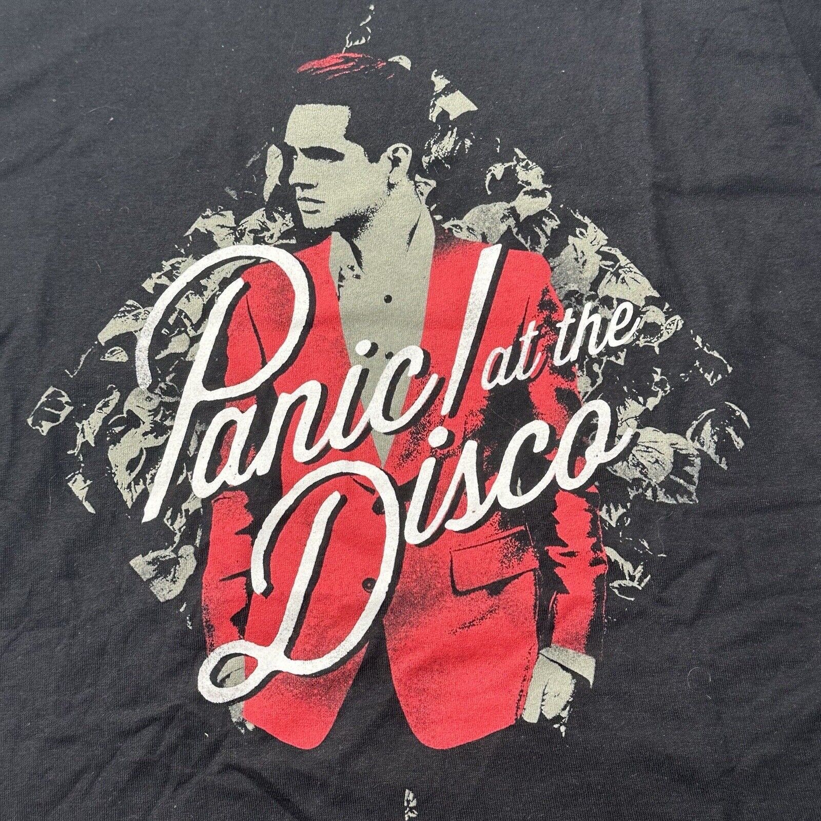 Tultex Panic! At The Disco Large Band Black Graphic T Shirt Size L / US 10 / IT 46 - 4 Thumbnail