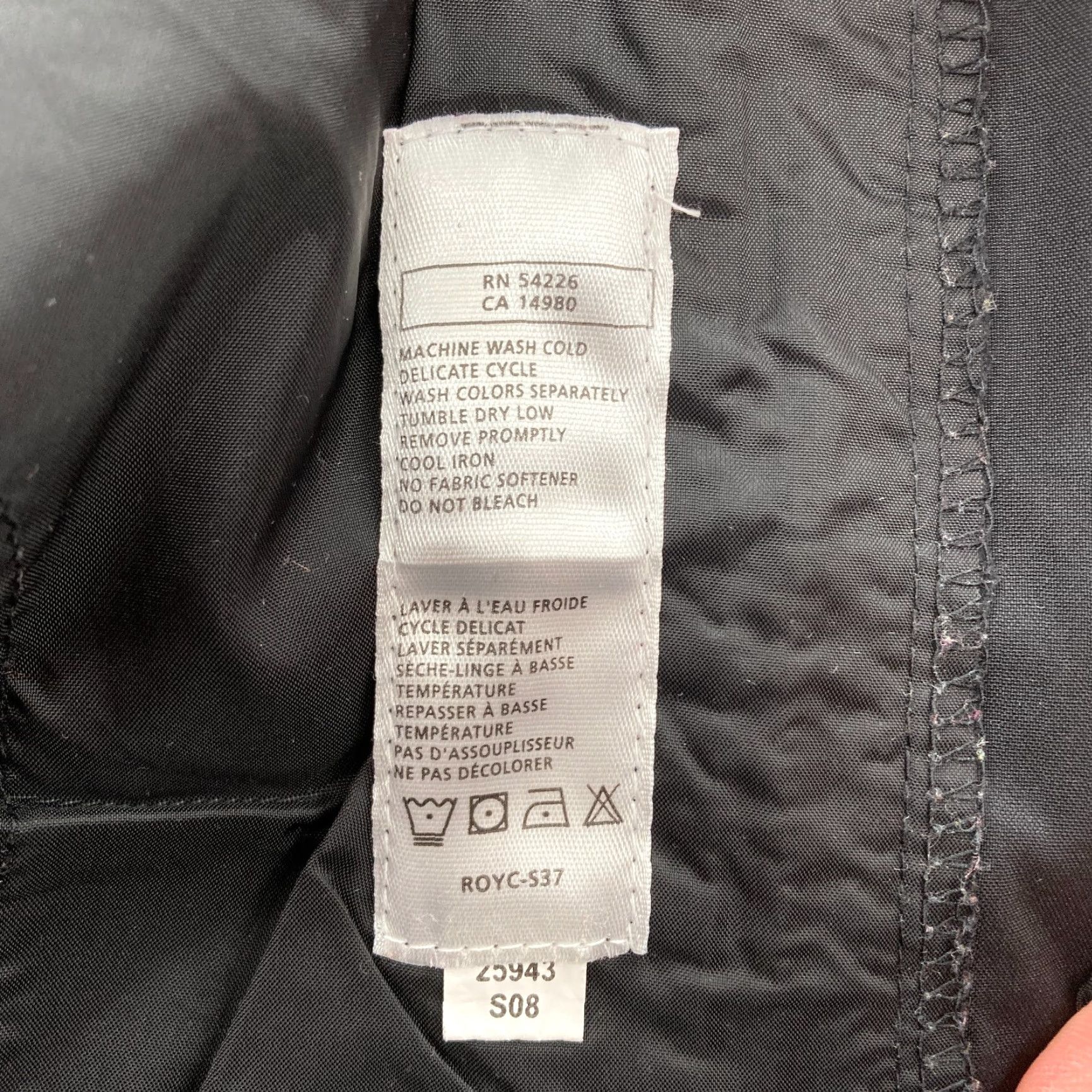 Royal Robbins Royal Robbins Hiking Pant Women's 10 Black Nylon Stretch Adjustable Waist Travel Pants Size 30" / US 8 / IT 44 - 5 Thumbnail