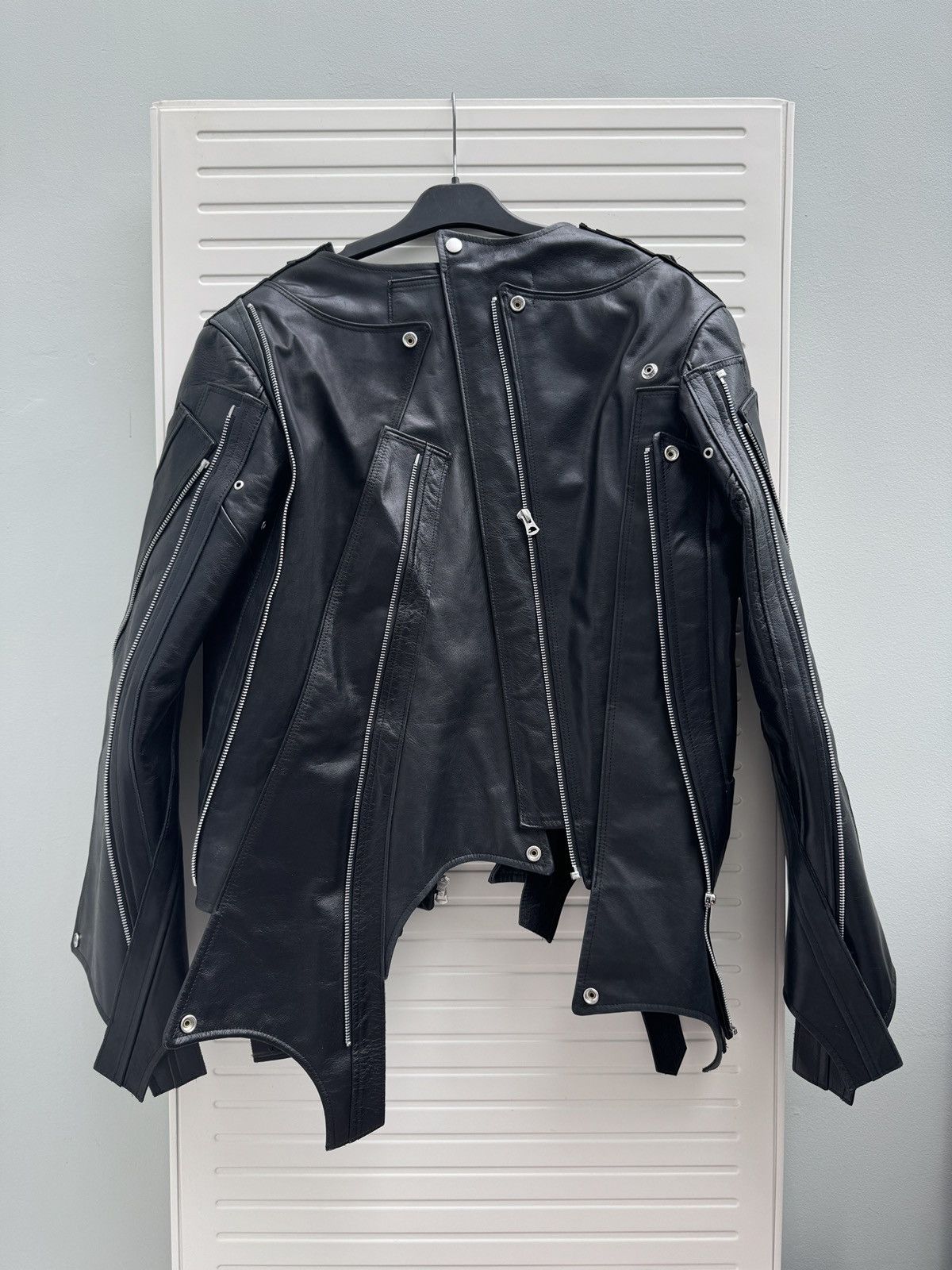 Comme des Garcons × Comme des Garcons Homme Plus × Junya Watanabe Junya Watanabe Comme des Garçons Leather Jacket Perfecto Size US M / EU 48-50 / 2 - 9 Thumbnail