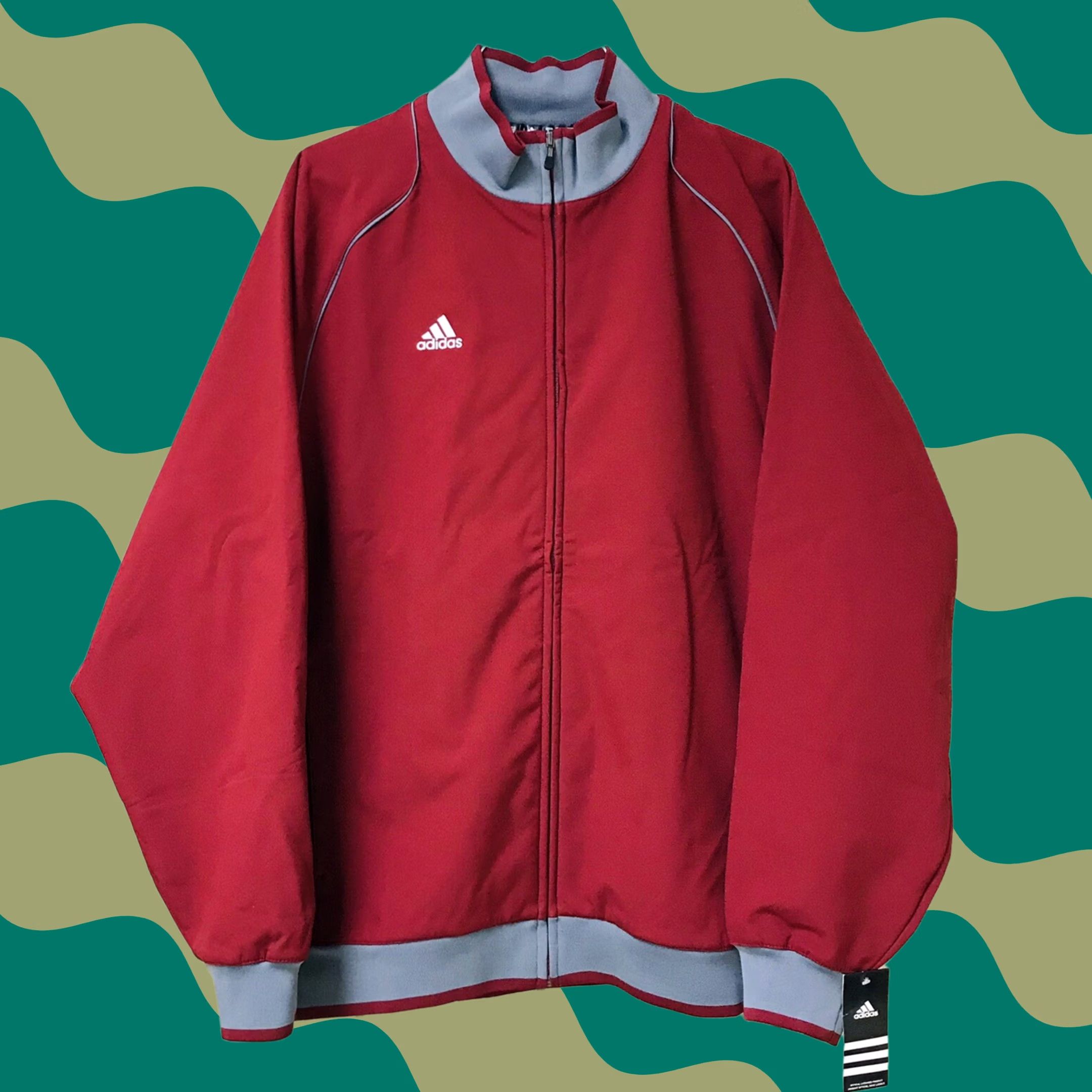 Adidas Adidas Men Game Day Soft Shell Full Zip Jacket XL Size US XL / EU 56 / 4 - 1 Thumbnail