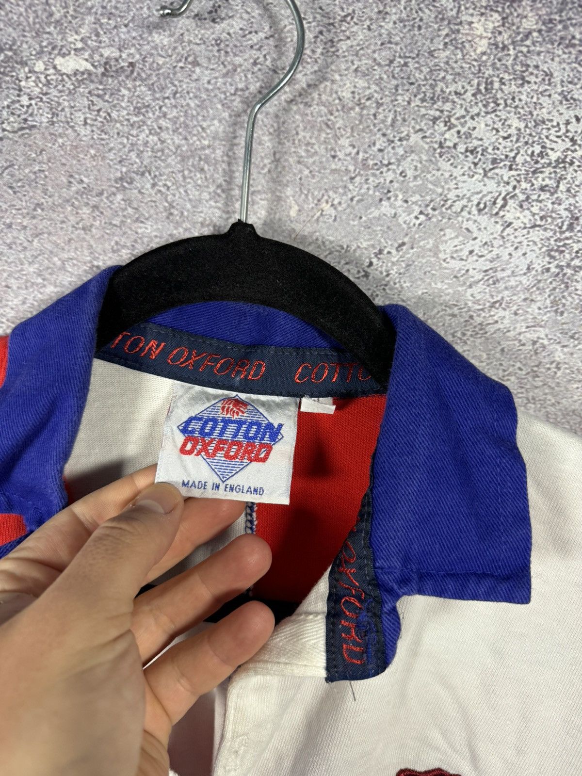 Vintage Vintage 1991 England Rugby Union Jersey Team Rare Size S Size US S / EU 44-46 / 1 - 7 Thumbnail