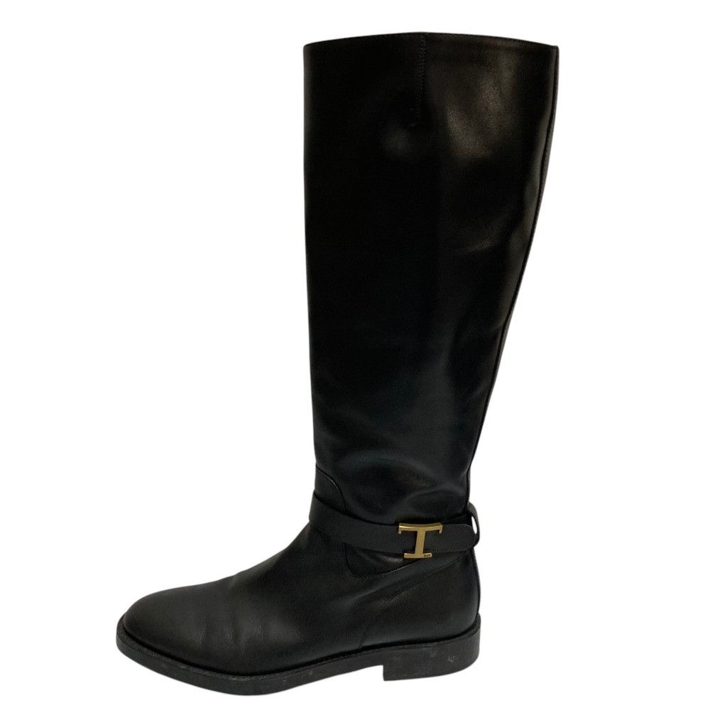 Tod's Tod's Tod’s T Timeless Leather Long Boots Leather Shoes DUTY FREE for USA Size ONE SIZE - 1 Thumbnail