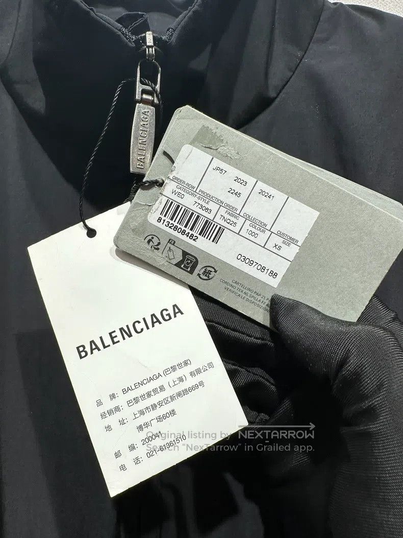 Balenciaga Balenciaga Dragon year tattoo embroidery logo fleece-lined Size US XS / EU 42 / 0 - 6 Thumbnail