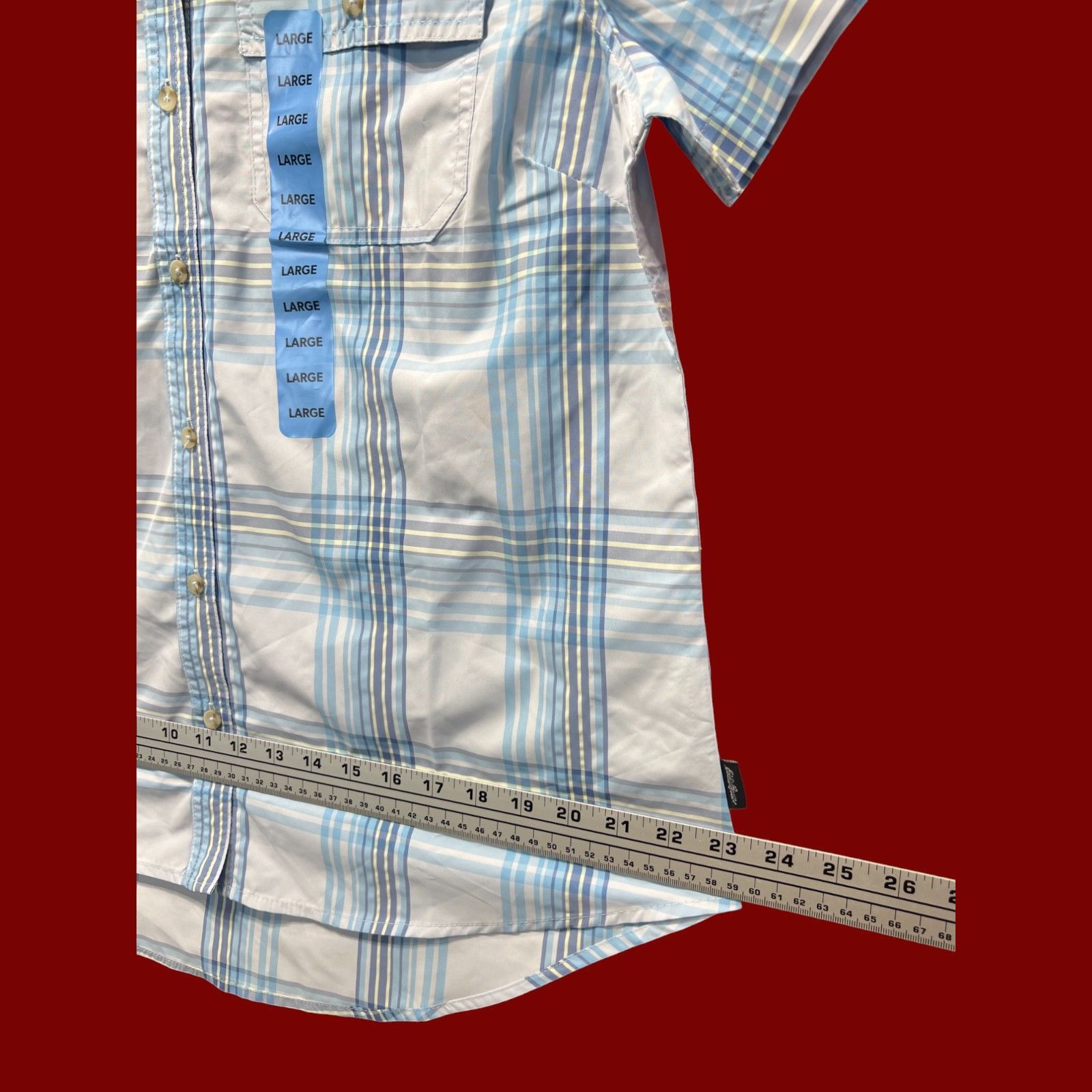 Other Eddie Bauer - Women's Moisture Wicking Short Sleeve Shirt - Size L / US 10 / IT 46 - 7 Thumbnail