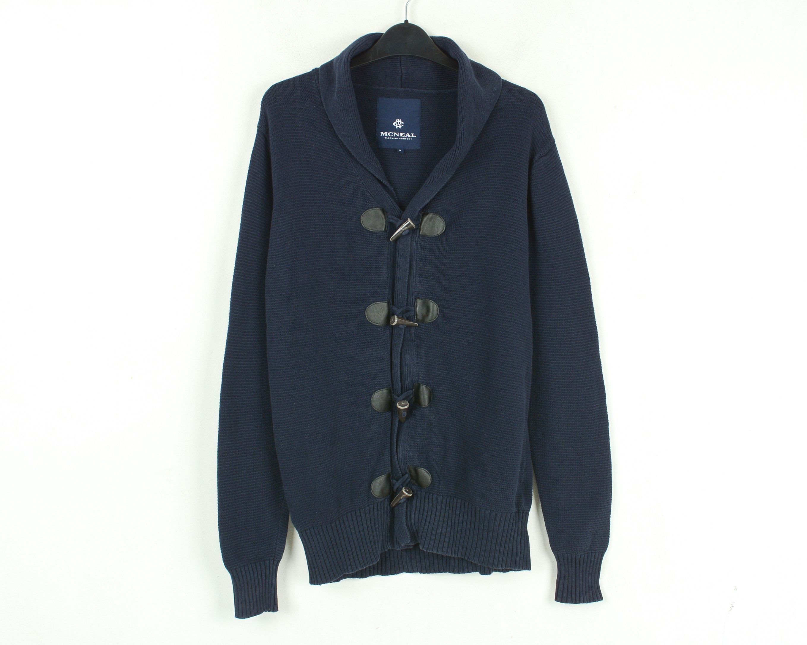 Other Cotton Jumper M Cardigan Sweater Knit V-Neck Toggle Casual Size US M / EU 48-50 / 2 - 1 Thumbnail