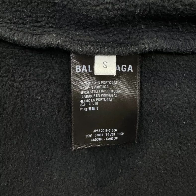 Balenciaga Balenciaga Crown Embroidered Logo Hoodie 2501-Nextarrow Size US S / EU 44-46 / 1 - 4 Thumbnail