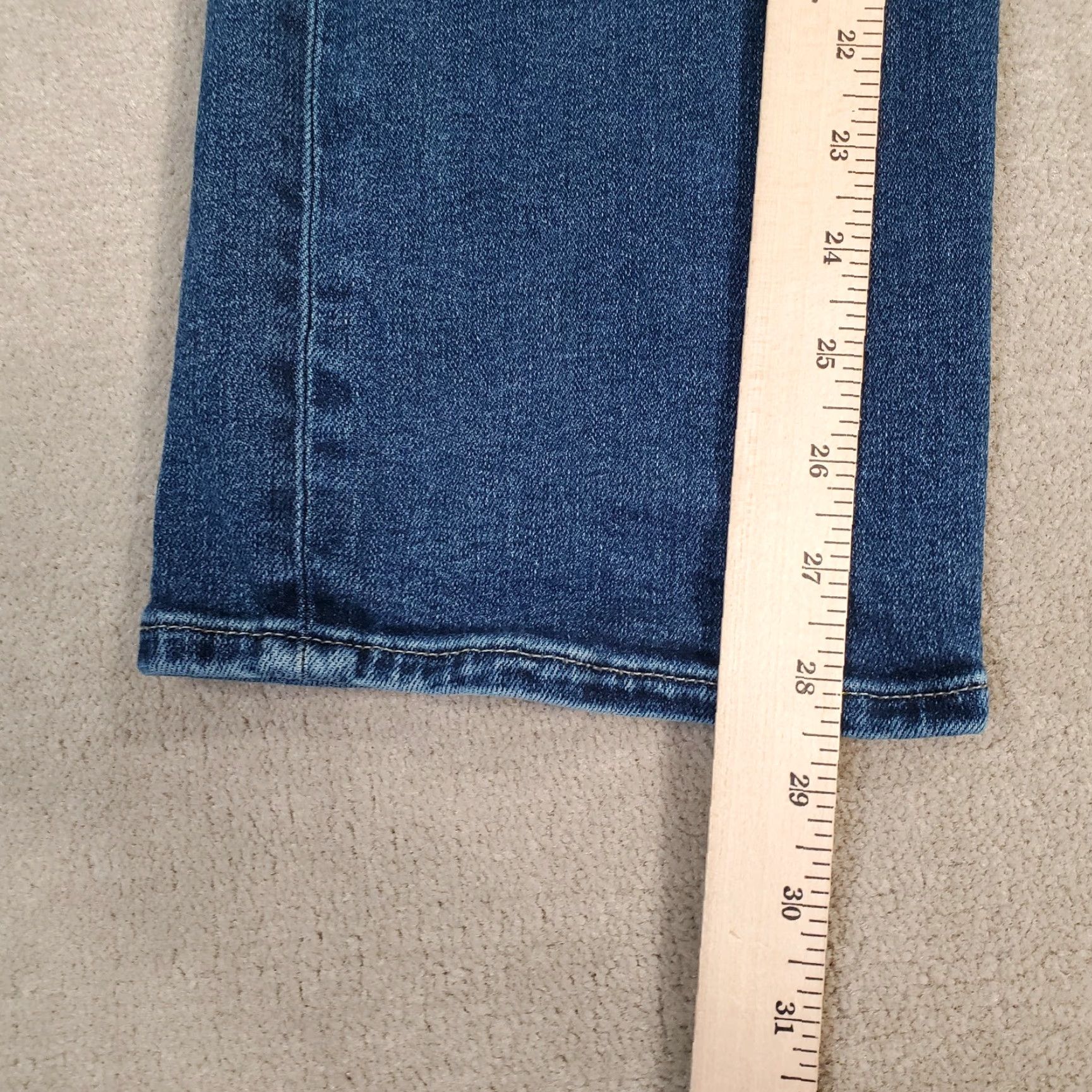 American Eagle Outfitters American Eagle Outfitters Jeans Mens 32x30 Blue Relaxed Straight Leg Logo Denim Cotton 30 Inseam Regular Fits Men Size US 32 / EU 48 - 5 Thumbnail