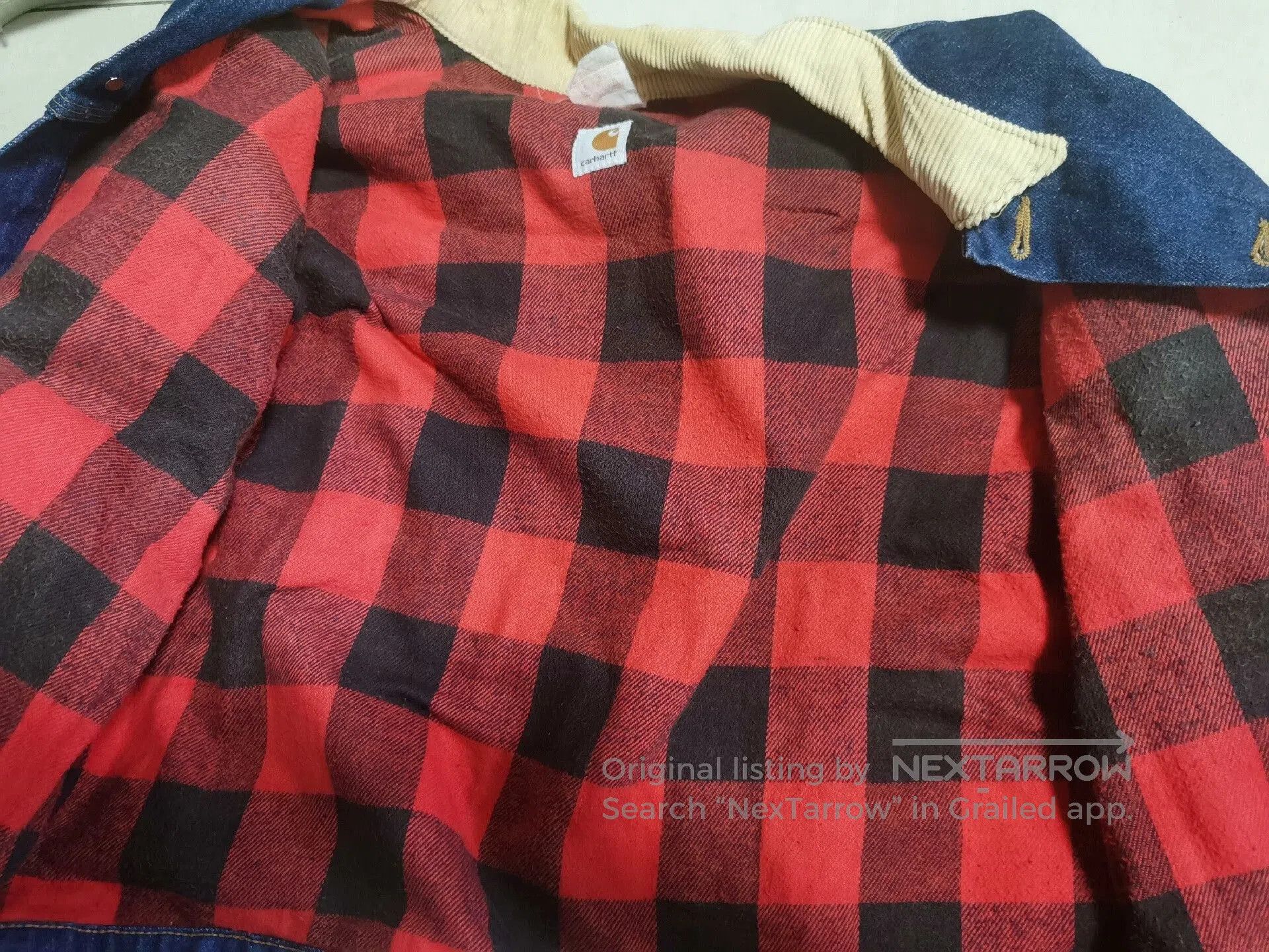 VINNY's vintage carhartt oversized denim jacket. Size US XL / EU 56 / 4 - 3 Thumbnail