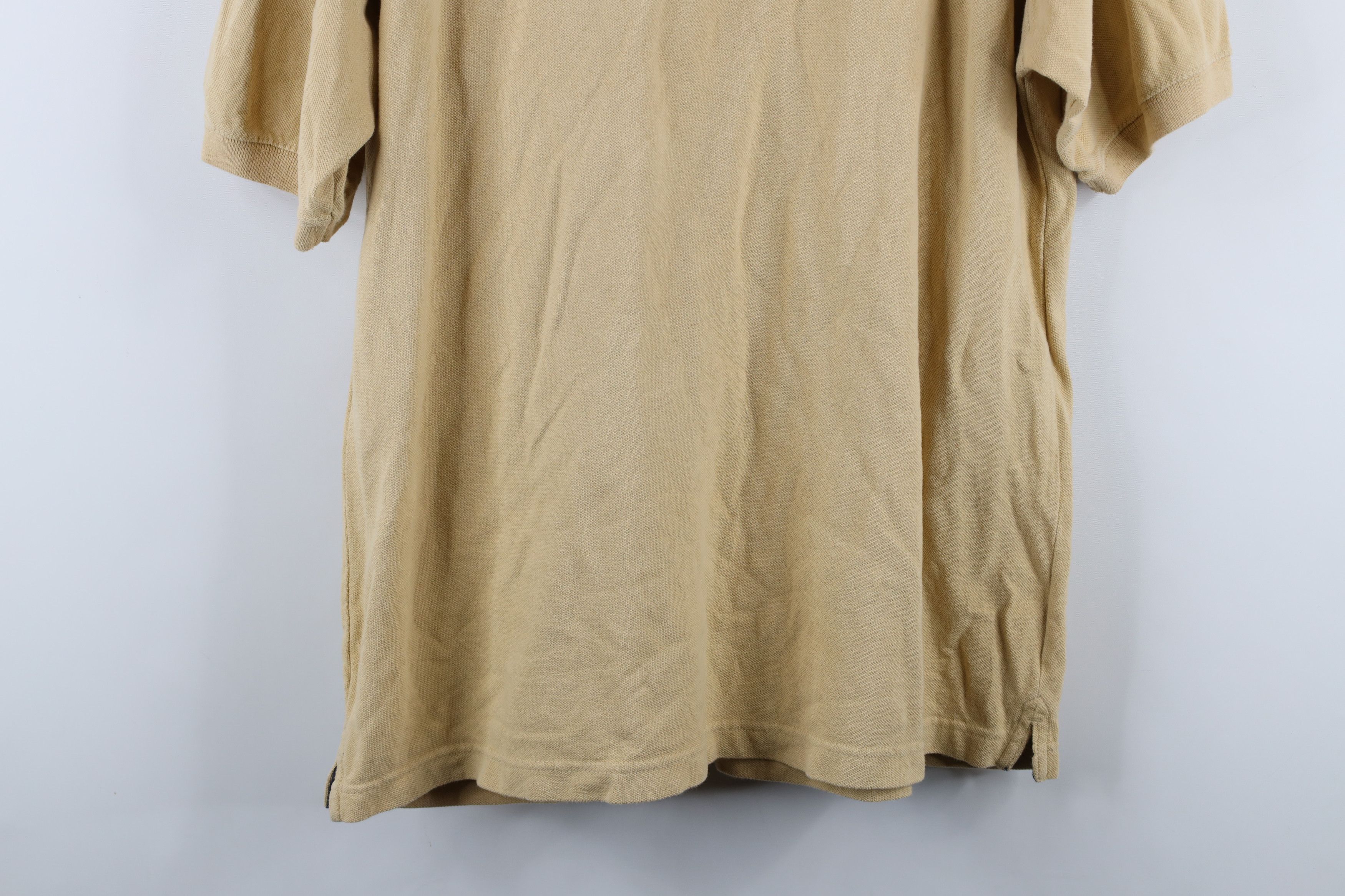 Vintage Vintage 90s Dame University Irish Collared Polo Shirt Gold Size US L / EU 52-54 / 3 - 14 Thumbnail