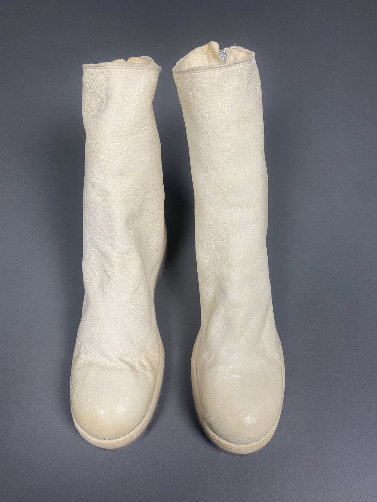 Guidi Guidi backzip white boots Size US 7 / IT 37 - 7 Thumbnail