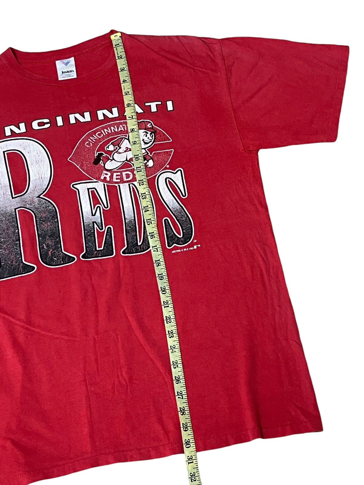 MLB VINTAGE 90'S CINCINNATI REDS MLB TEAM 1991 SUNFADED T SHIRT Size US XL / EU 56 / 4 - 10 Thumbnail