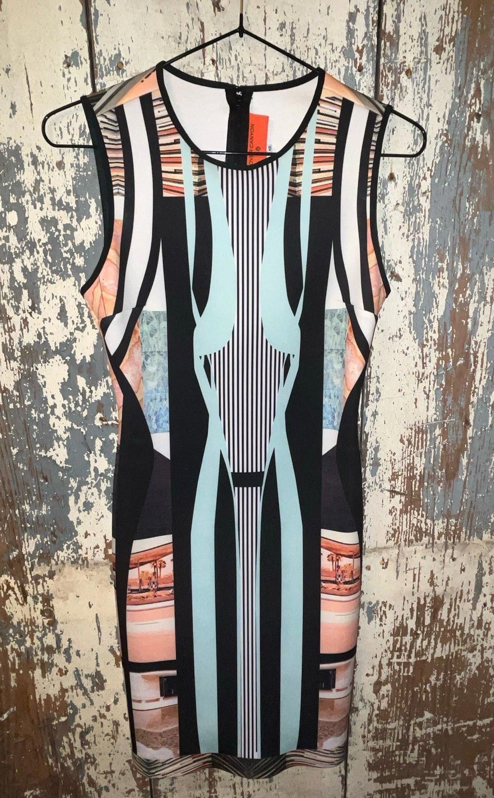 Clover Canyon Clover Canyon Neoprene Surf dress size XS Size XS / US 0-2 / IT 36-38 - 2 Thumbnail