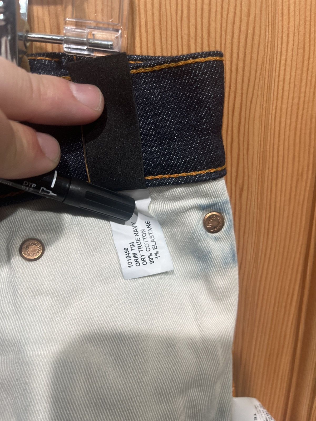 Nudie Jeans Nudie Jeans Grim Tim Size US 33 - 6 Thumbnail