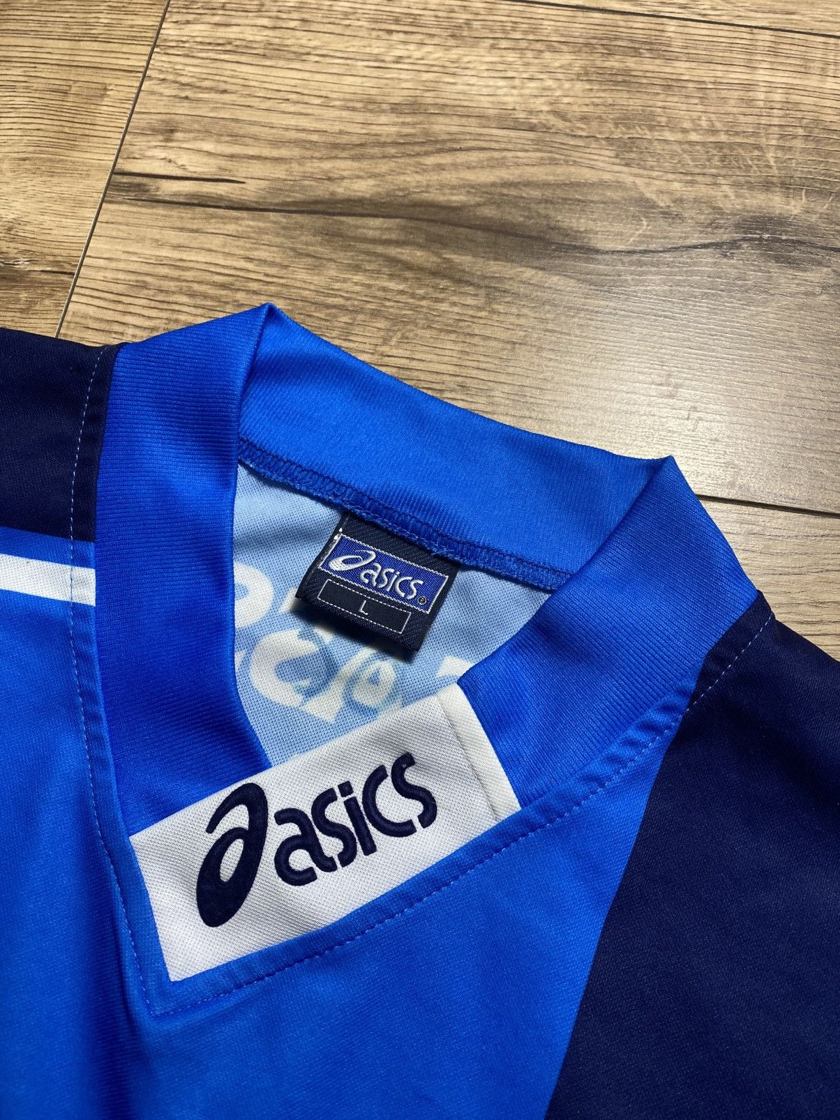 Asics Vintage SPAL 1999-00 Asics Training Shirt Jersey BNWT Size L Size US L / EU 52-54 / 3 - 3 Thumbnail