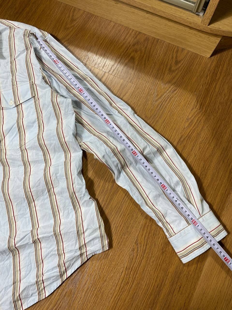 Just Cavalli Just Cavalli Stripe Vintage pocket striped shirt vintage Size US XXL / EU 58 / 5 - 22 Thumbnail