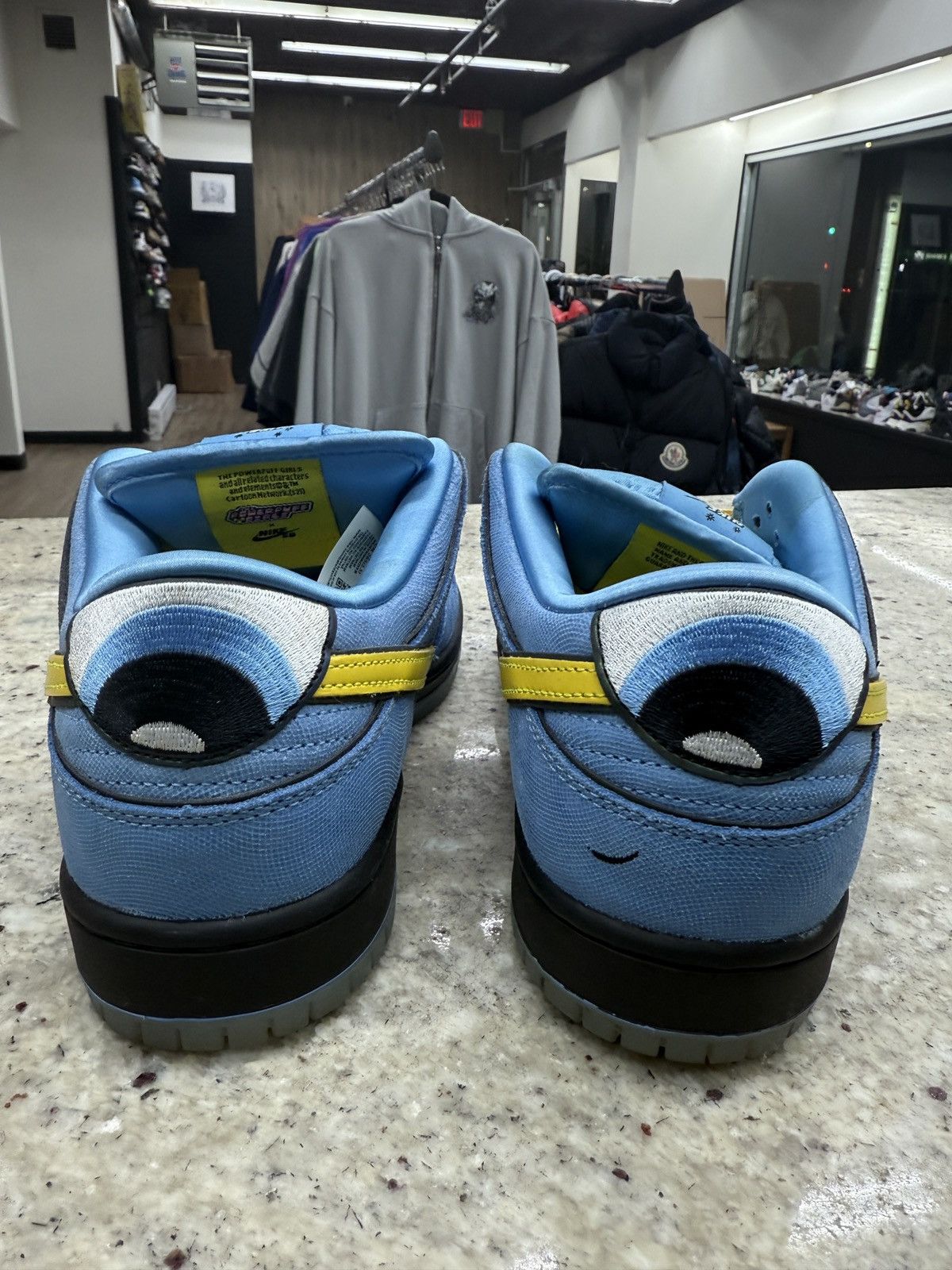 Nike Powerpuff Blue Sb Dunks Size US 8.5 / EU 41-42 - 4 Thumbnail