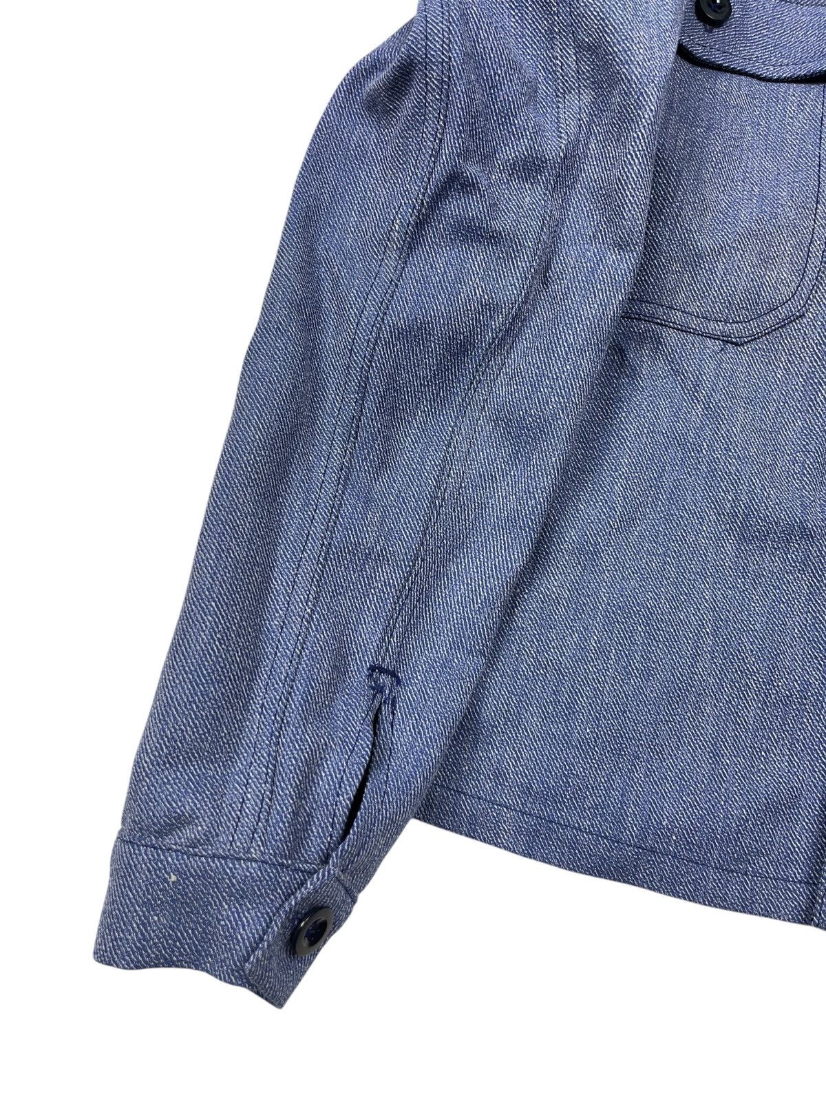 Le Laboureur Vintage 60s Sanfor Leber Jacket German Workwear Utility Size US S / EU 44-46 / 1 - 9 Thumbnail
