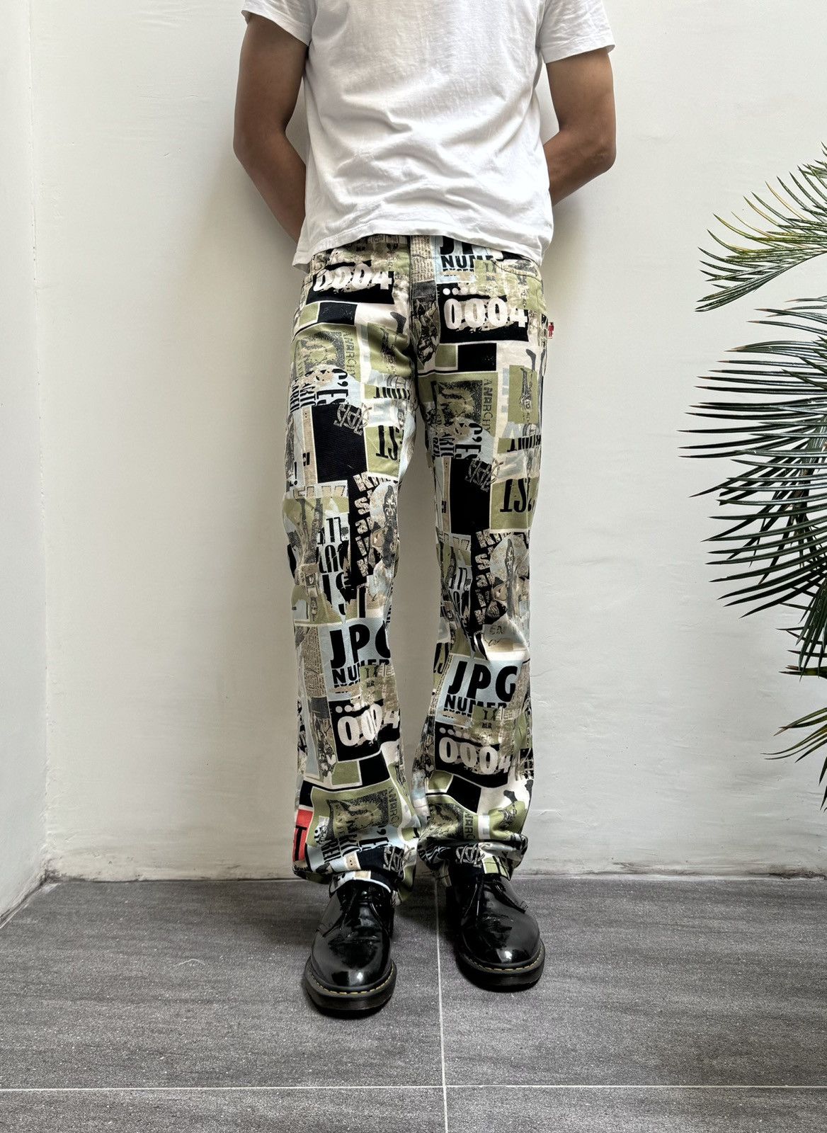 パンツ archive fuck jeans gimmick buggy pants Fecke Baggy Denim Jean – Fucking Awesome