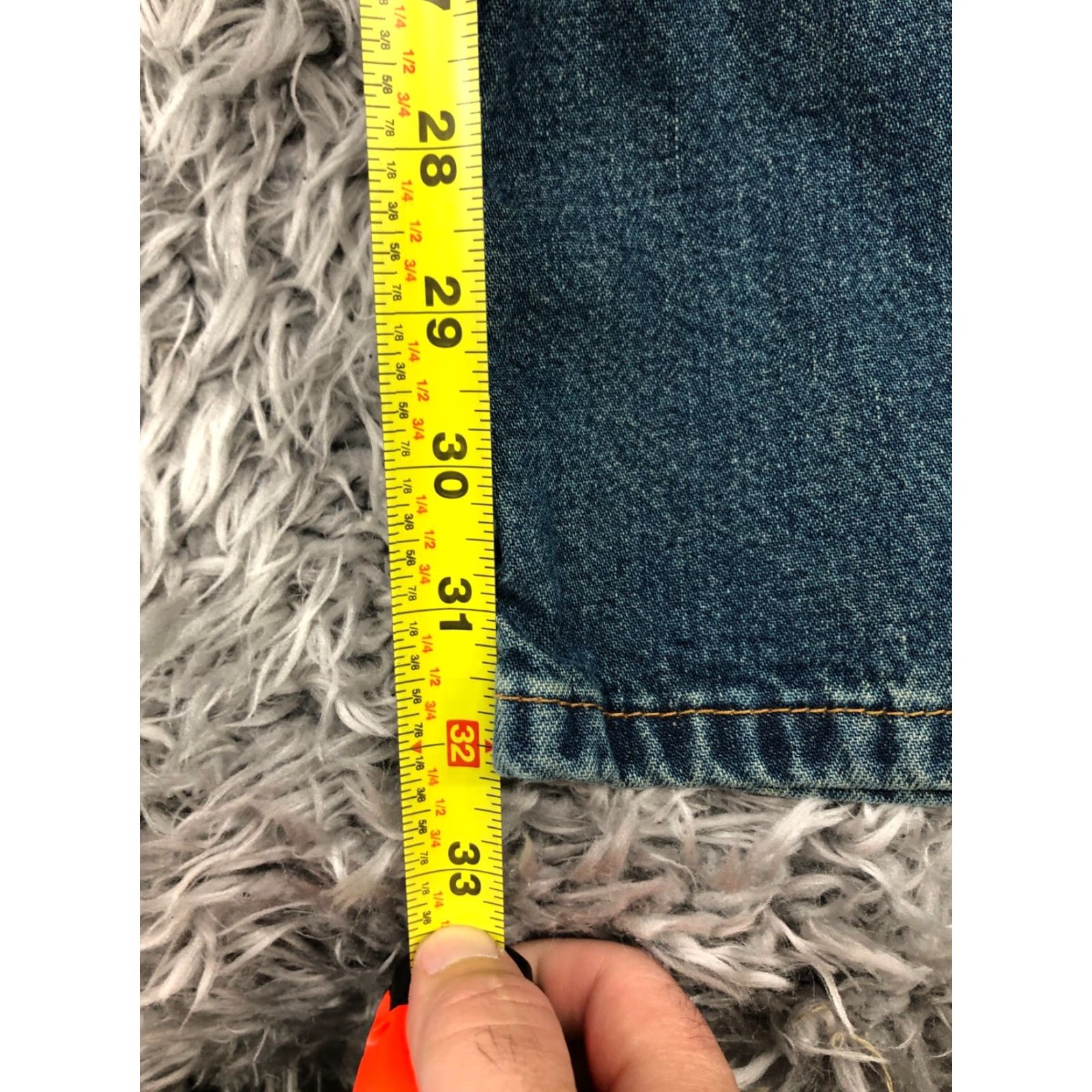 Vintage VINTAGE London Jeans Flared Size 10 Womens Medium Wash Blue Size 32" / US 10 / IT 46 - 3 Thumbnail