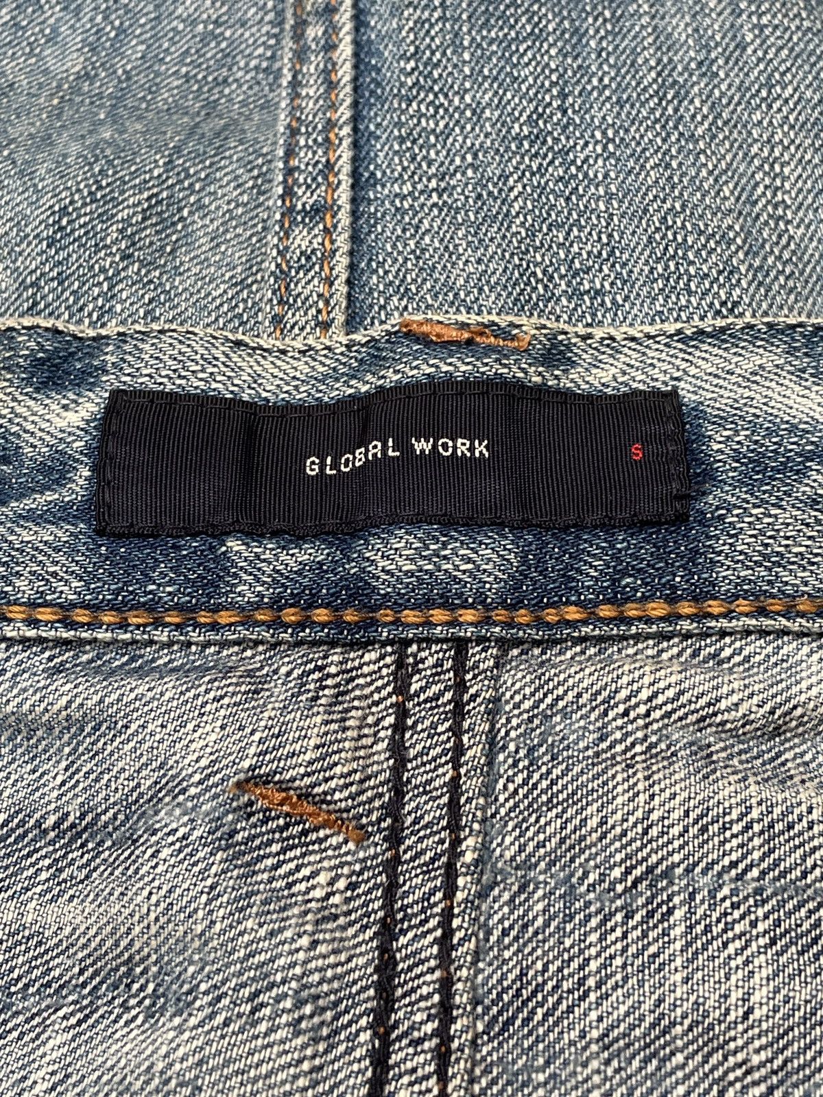 Global Work × Japanese Brand × Vintage Vintage Japanese Brand Global Work Jeans 1990s Size US 30 / EU 46 - 9 Thumbnail